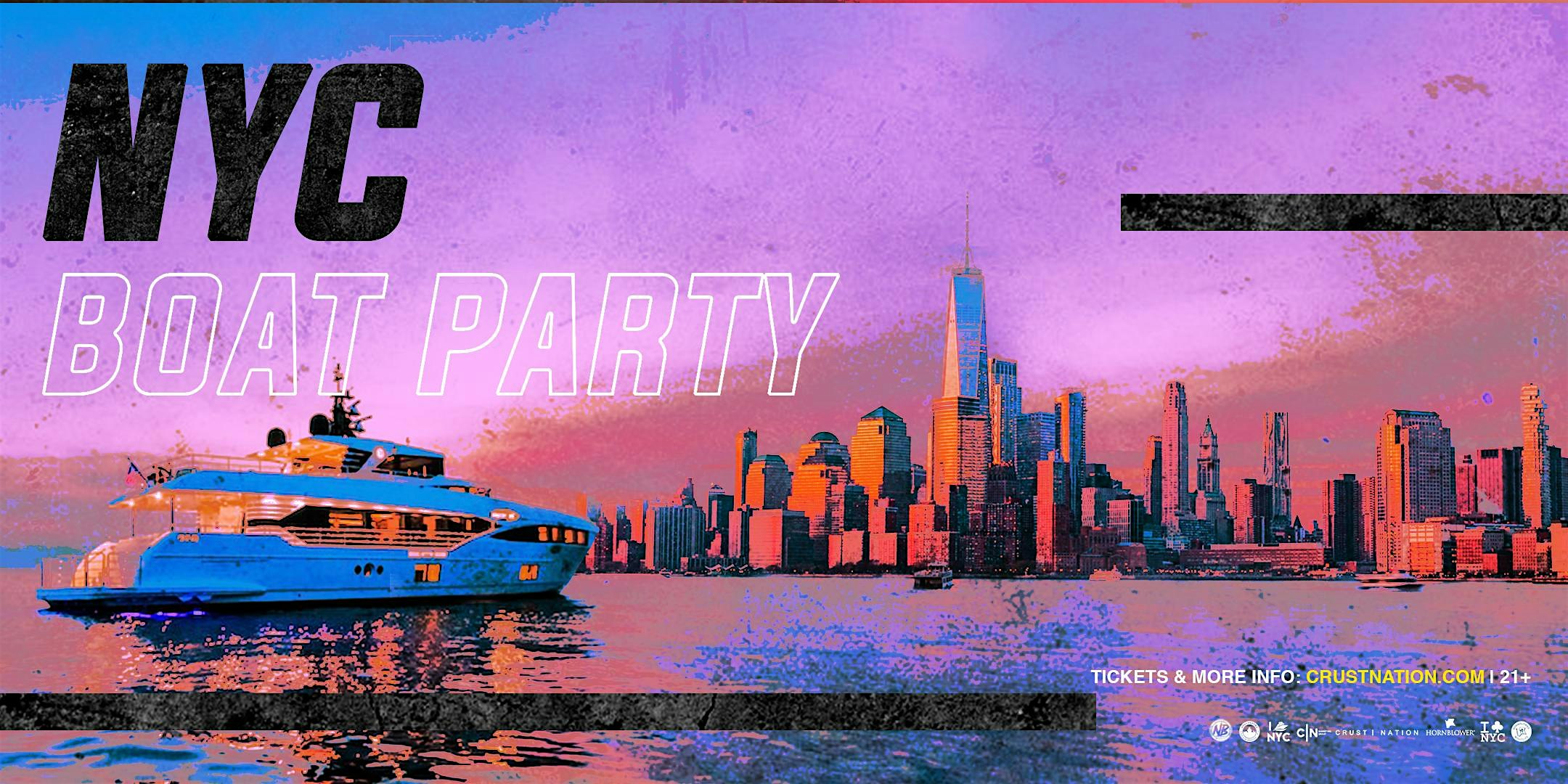 NYC BOAT PARTY NYC CRUISE | 9/21 Saturday at 5pm SUNSET – New York, NY