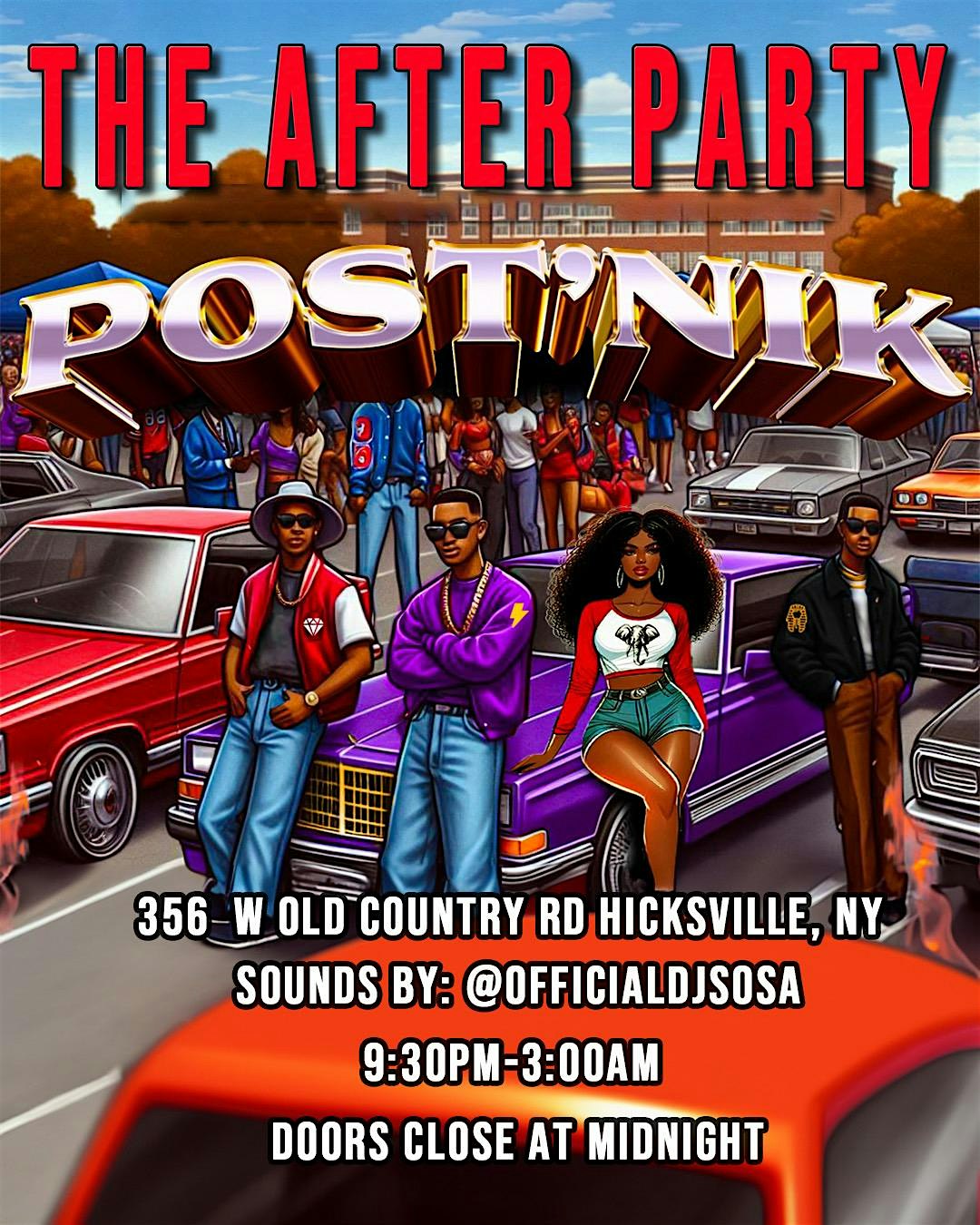 POSTNIK: The Afterparty – Hicksville, NY