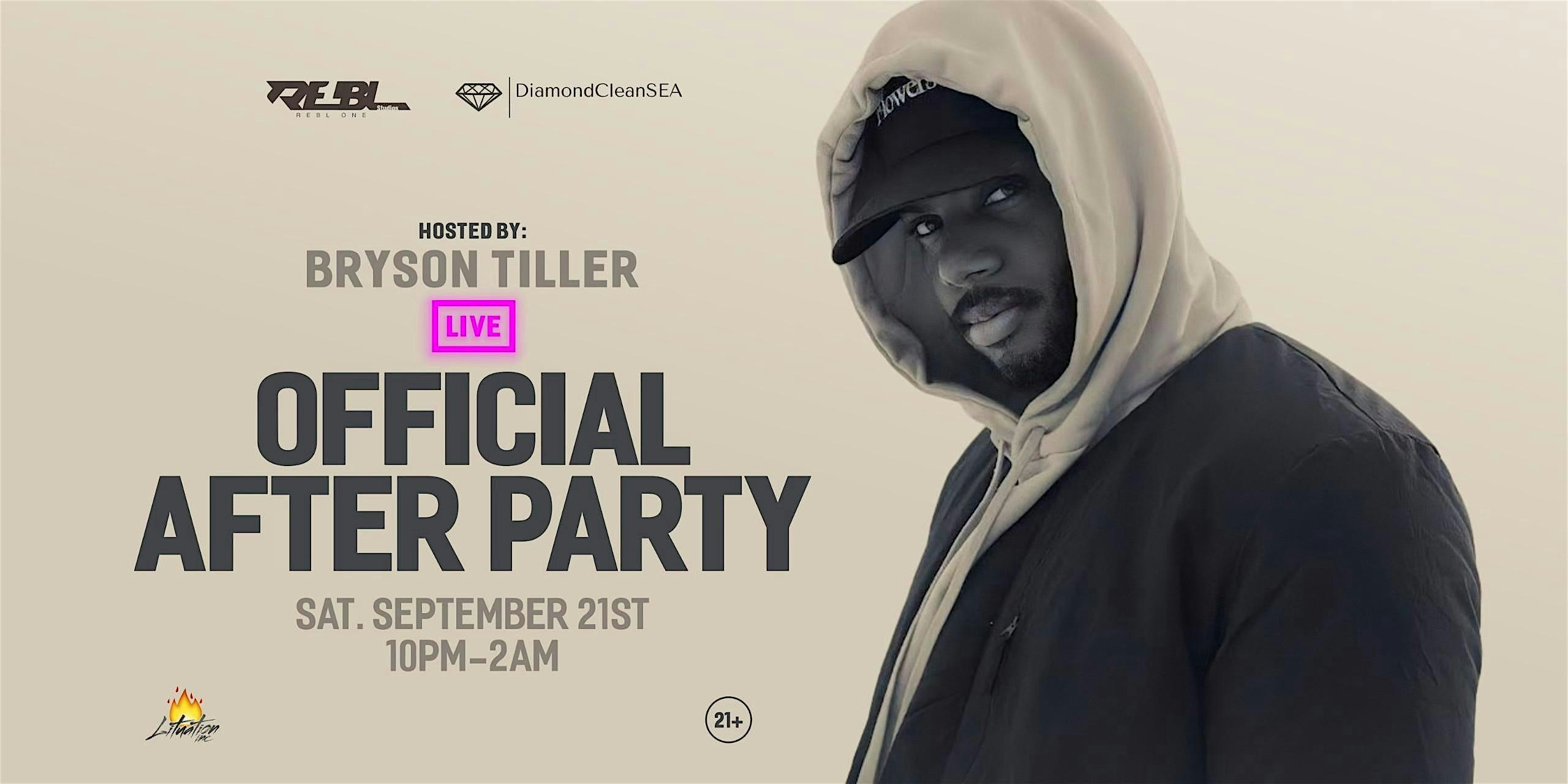 Bryson Tiller Official After Party – Seattle, WA