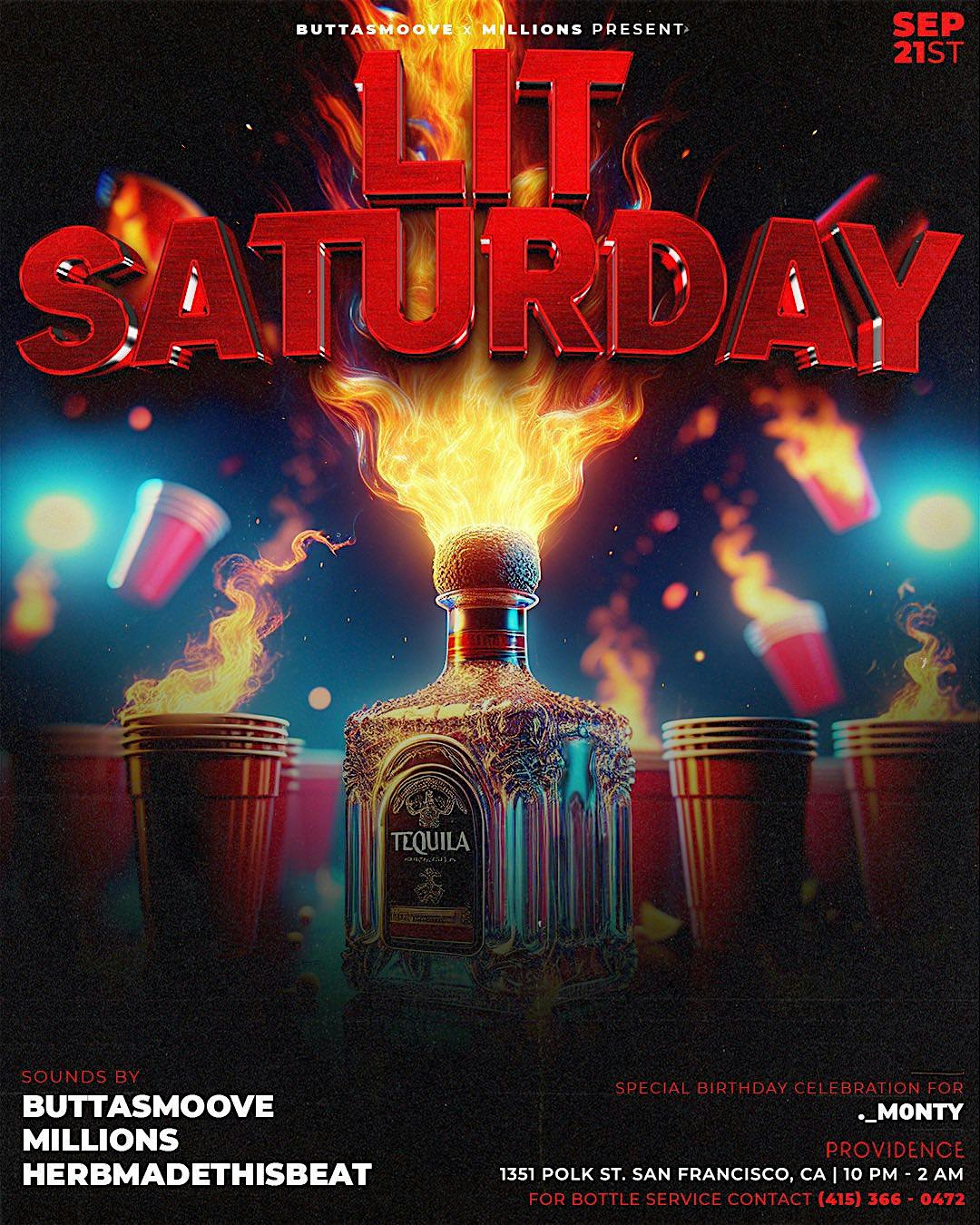 LIT SATURDAYS 09.21 – San Francisco, CA