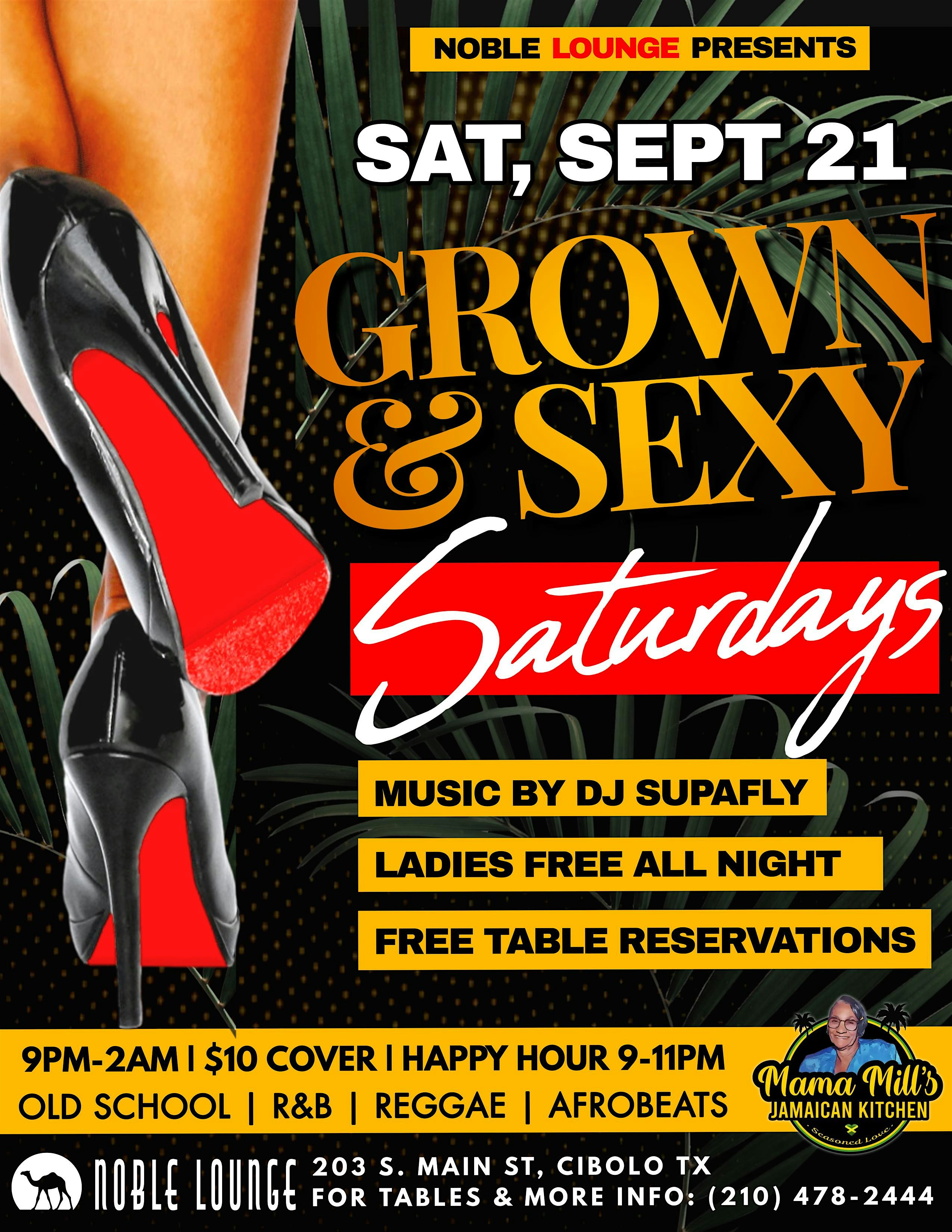 Grown & Sexy Saturdays w/ DJ Supafly – Cibolo, TX