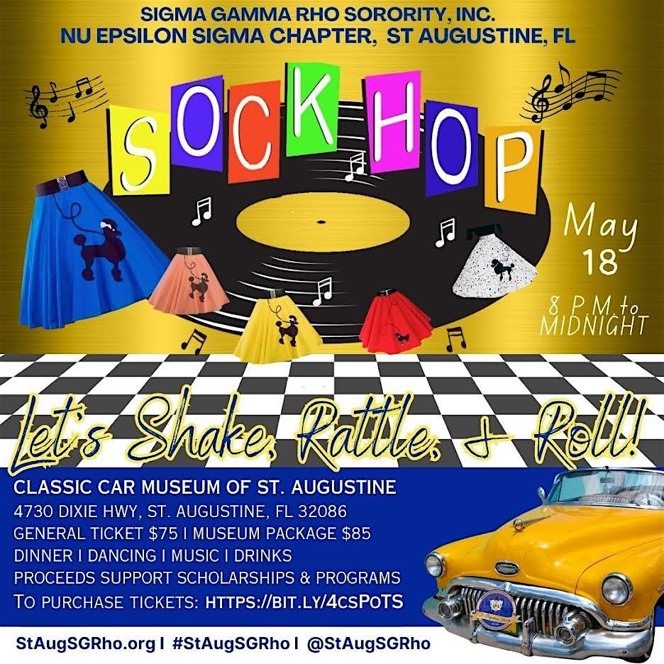 Nu Epsilon Sigma Sock Hop- Scholarship Event – St. Augustine, FL