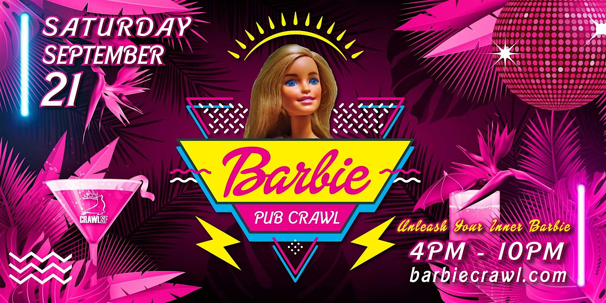 The Barbie Pub Crawl 2: Malibu Beach Party – San Francisco, CA