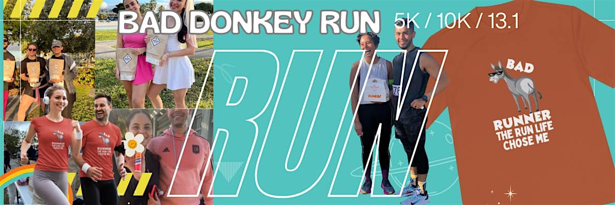 Bad Donkey Run 5K/10K/13.1 HOUSTON – Houston, TX