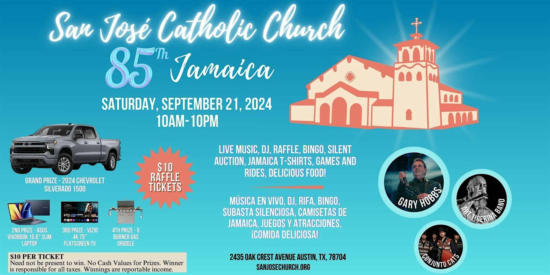 85TH JAMAICA – SAN JOSE CATHOLIC CHURCH – Austin, TX