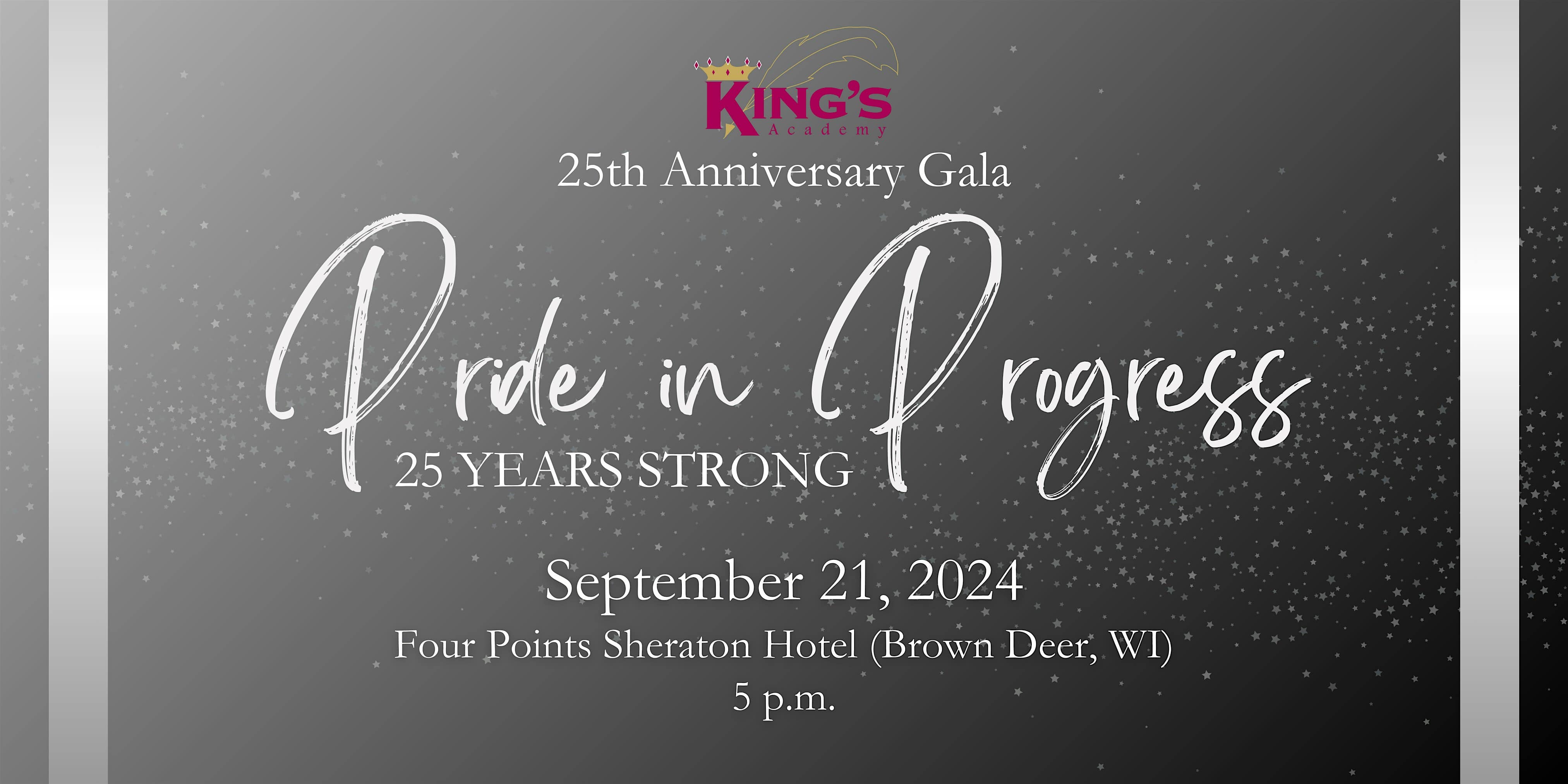 King’s Academy 25th Anniversary Gala – Milwaukee, WI