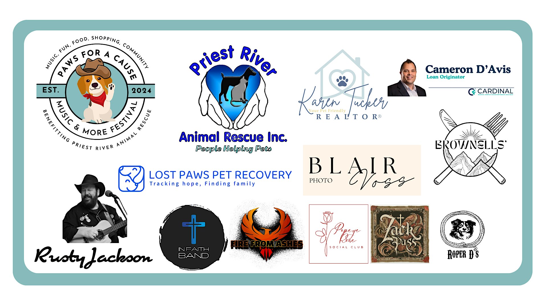 Paws for a Cause Music & More (Dog Friendly) Festival! – Cusick, WA