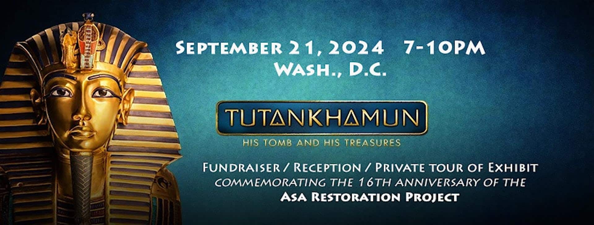 ASA Restoration Proj. 16th Anniv. Fundraiser: An Evening w/ Tony Browder – Washington, DC