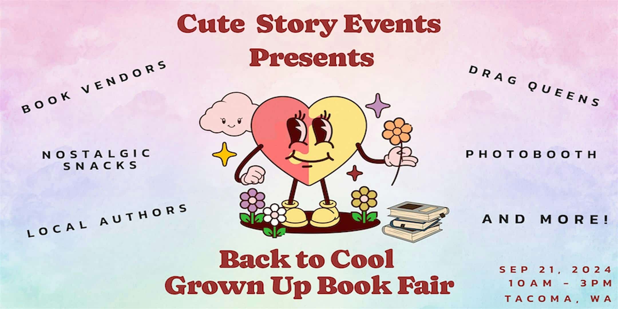 Grown Up Book Fair – Tacoma, WA