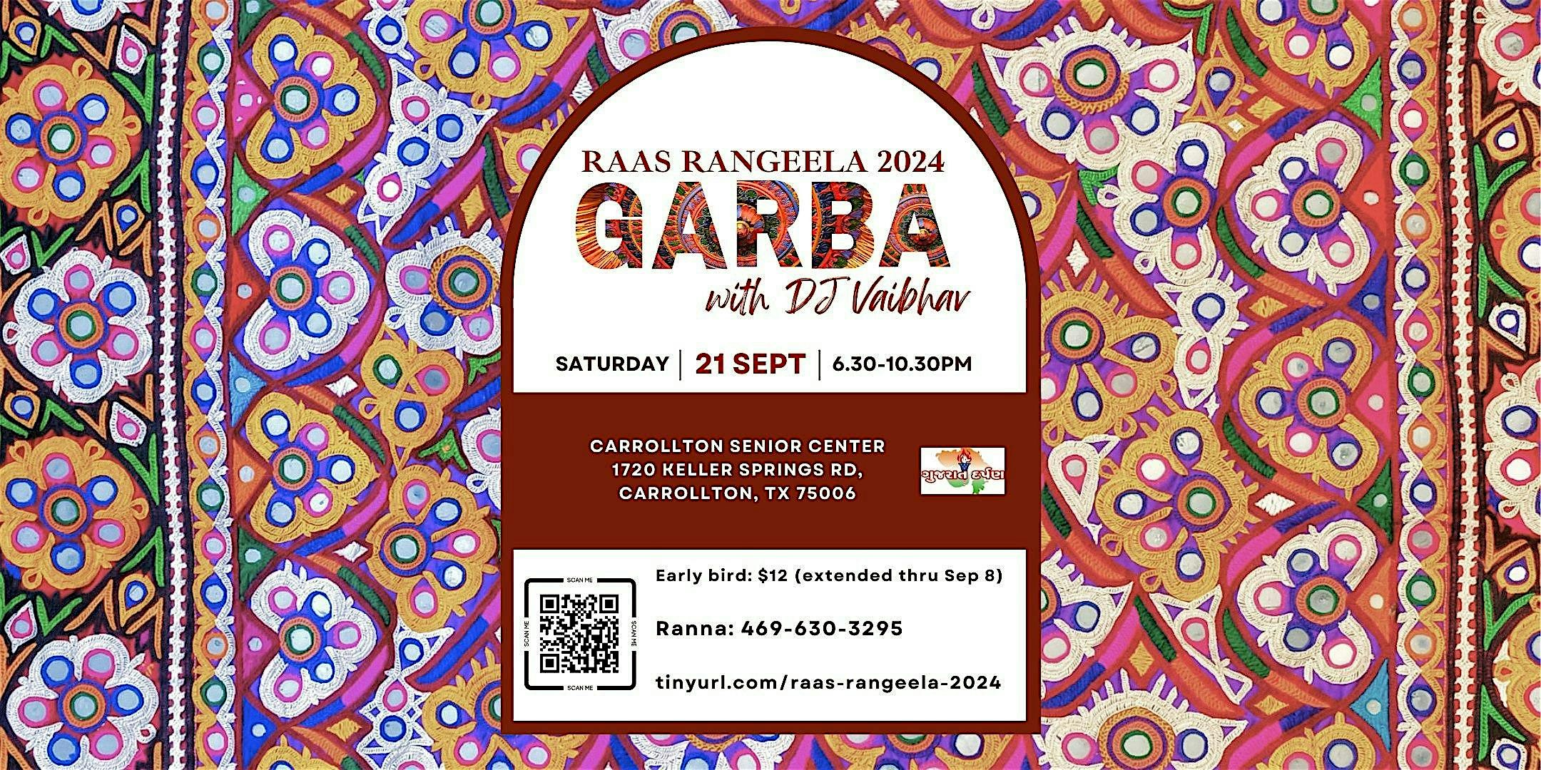 Raas Rangeela Garba with DJ Vaibhav – Carrollton, TX