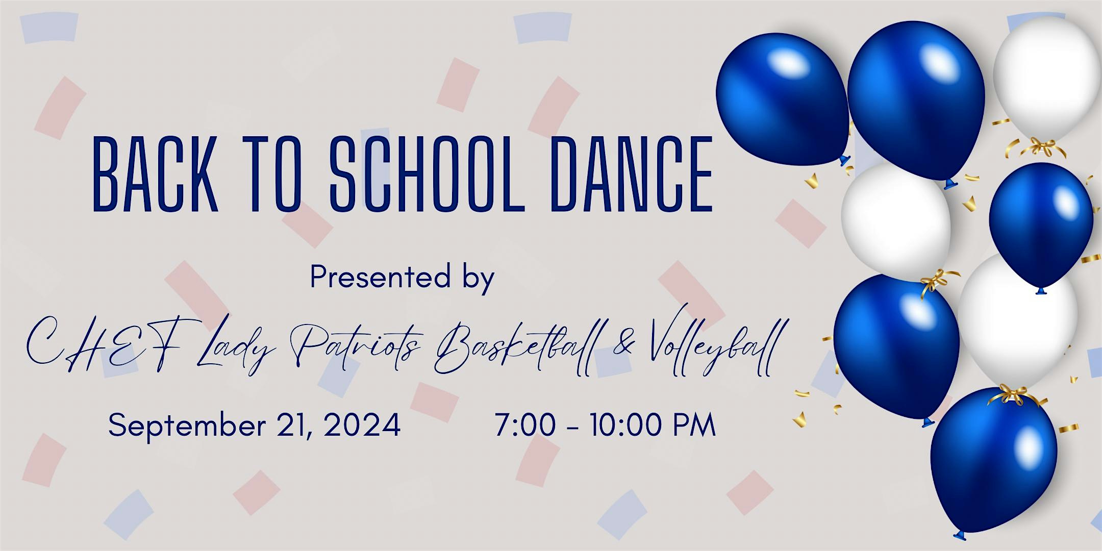 Back to School Dance – Walker, LA