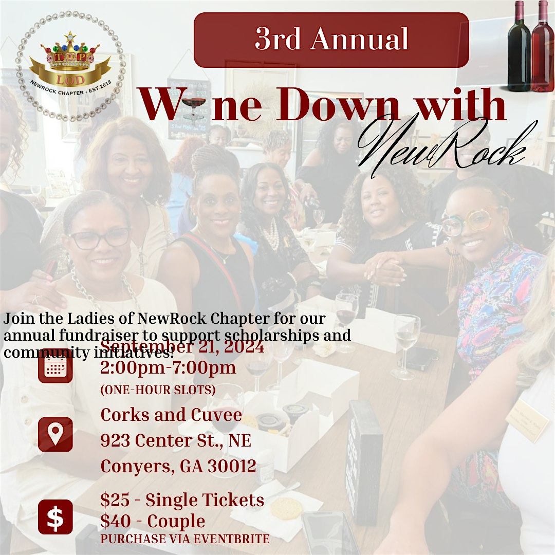 Wine Down with NewRock 2024 – Conyers, GA