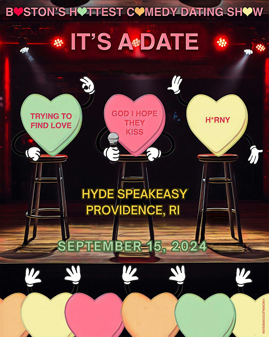 It’s A Date” – Providence’s Hottest Comedy Dating Show at Hide Speakeasy – Providence, RI