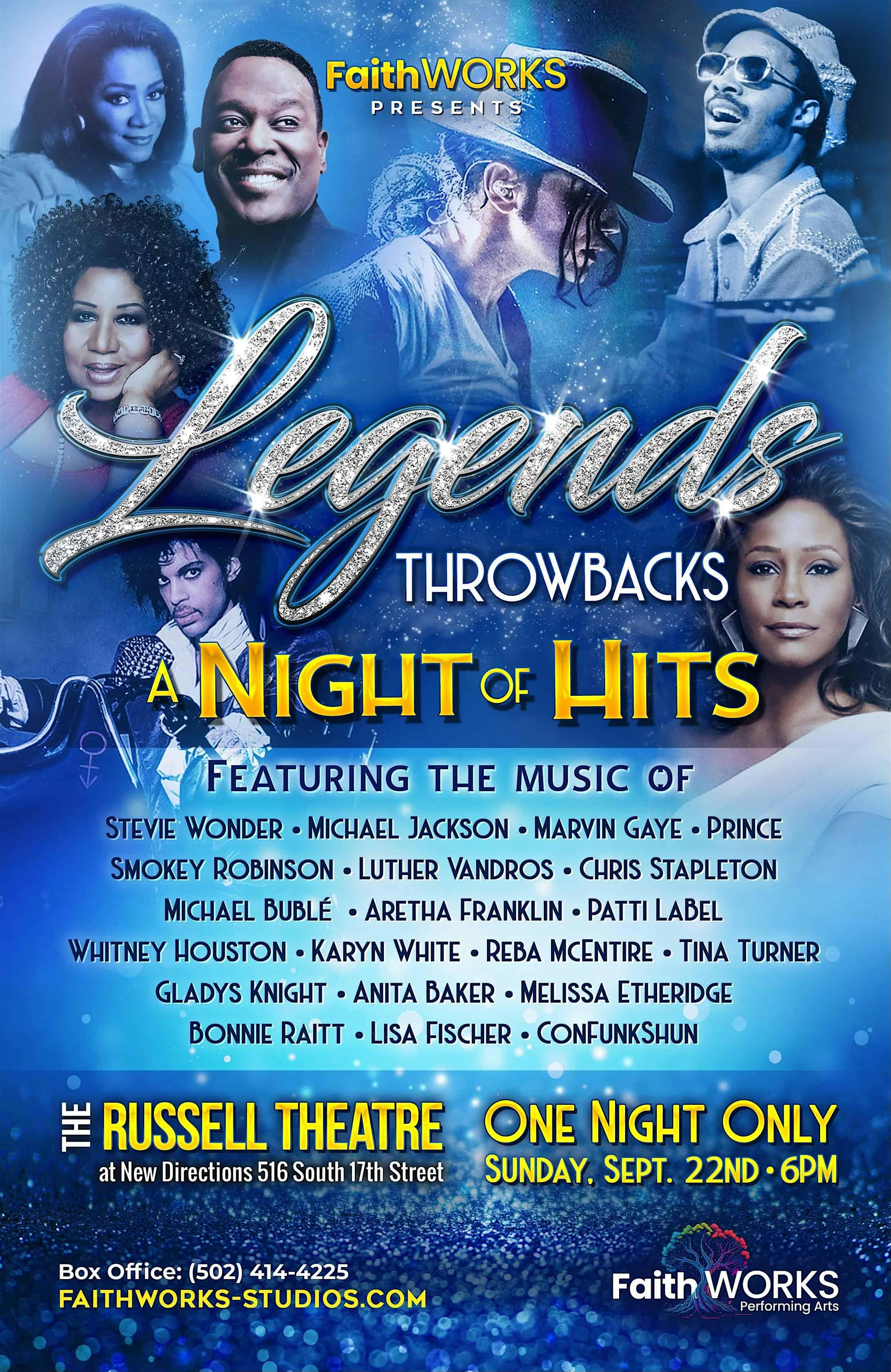 Legends: A Night of Hits – Louisville, KY