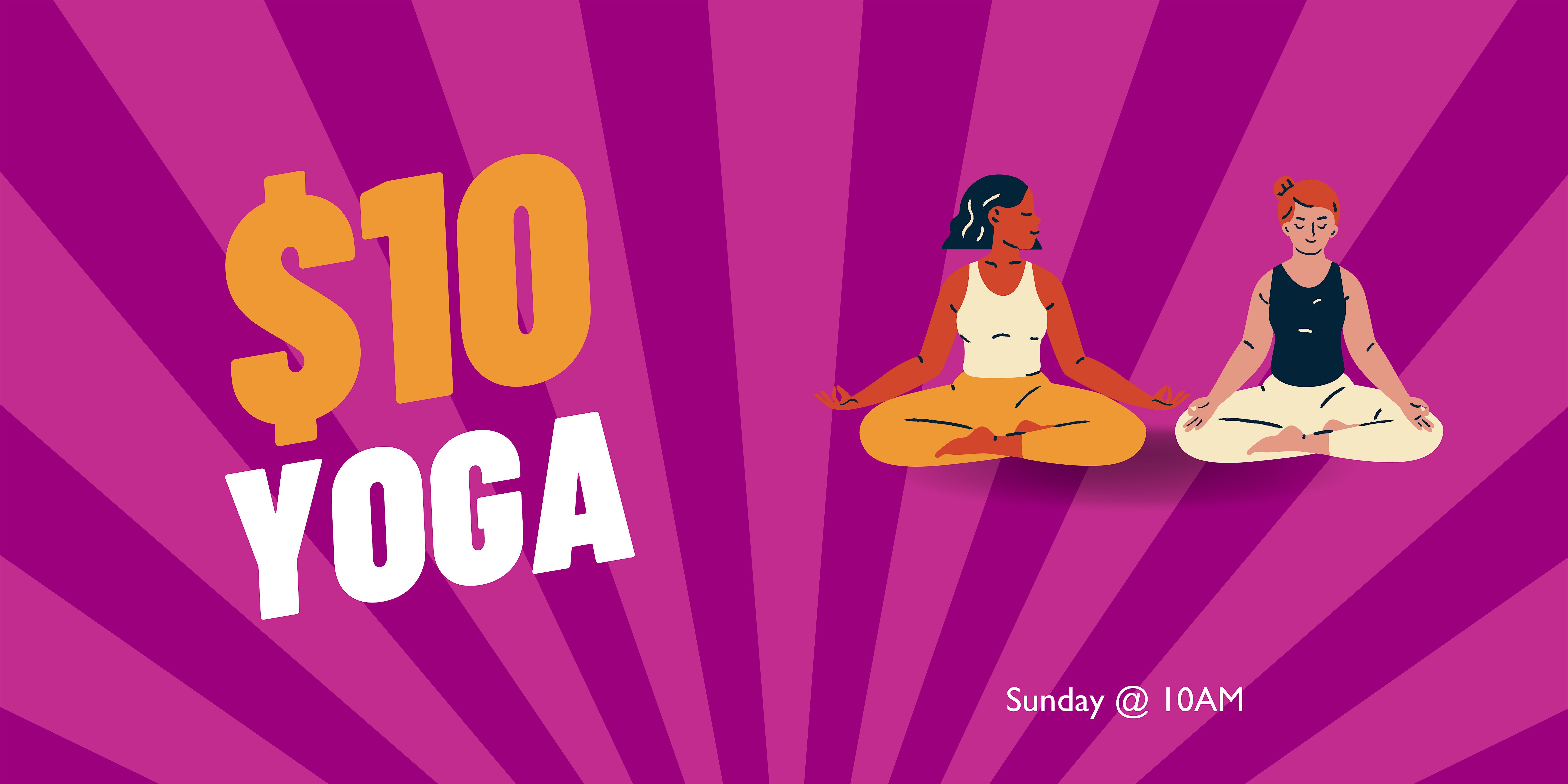 $10 Yoga: Free Flow on The Terrace! – New York, NY