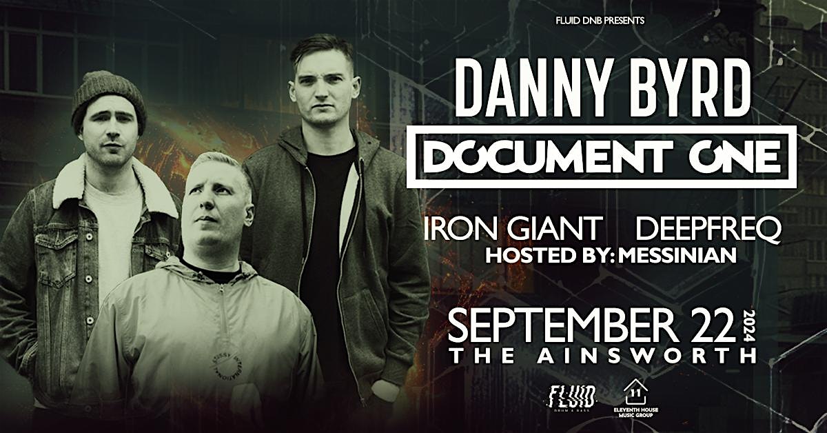 Danny Byrd + Document One – Phoenix, AZ