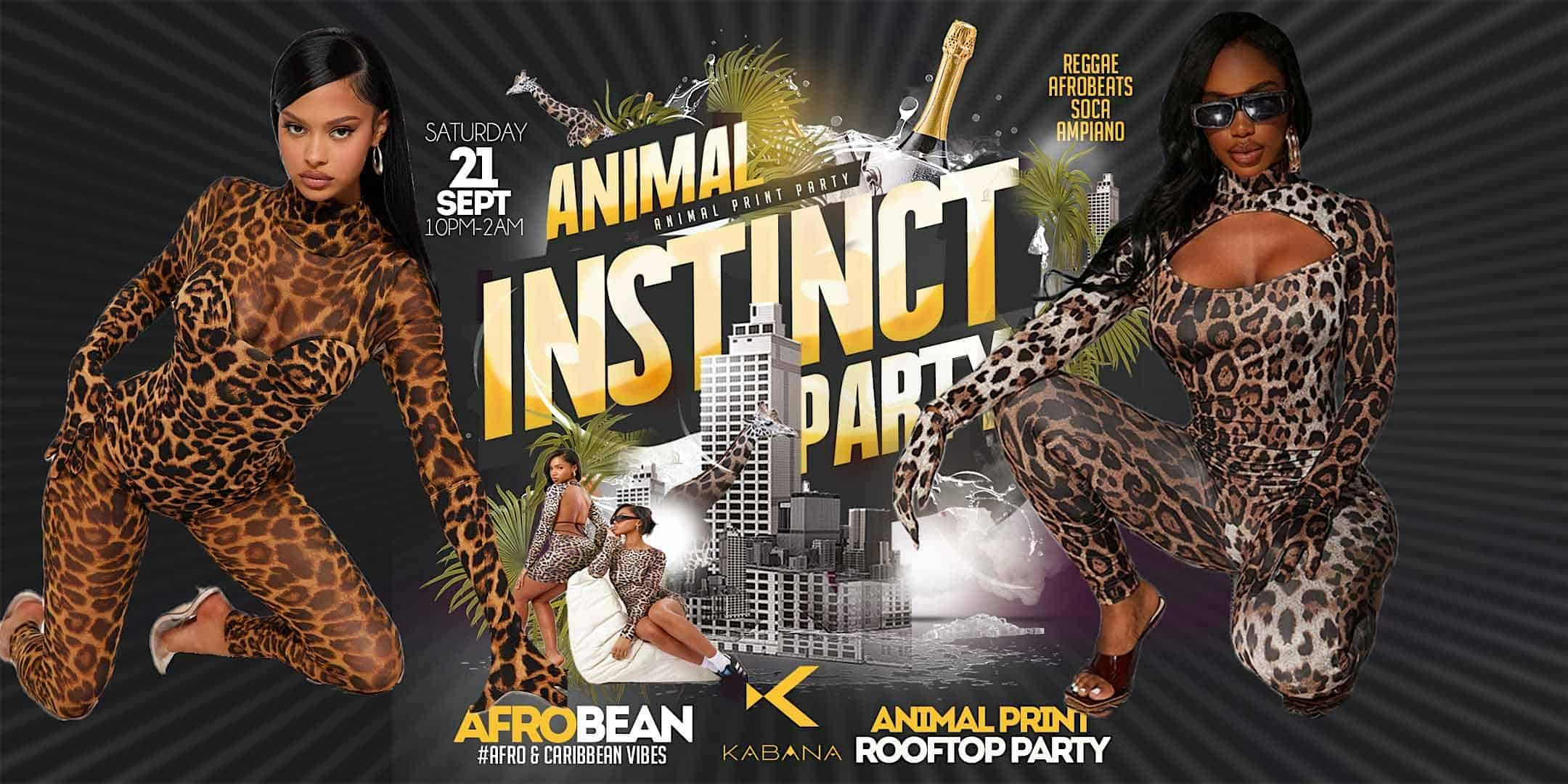 ANIMAL INSTINCT : ANIMAL PRINT PARTY (SHAYO) – Richmond, VA