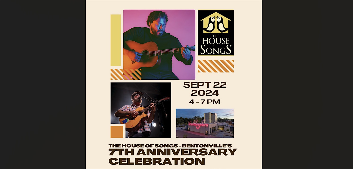 LIVE MUSIC: The House of Songs; 7th Anniversary @The Momentary’s Rode House – Bentonville, AR