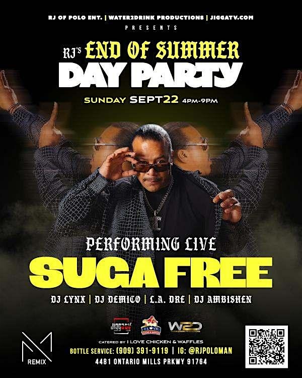 Suga Free Upclose Live from Remix Day Party – Ontario, CA