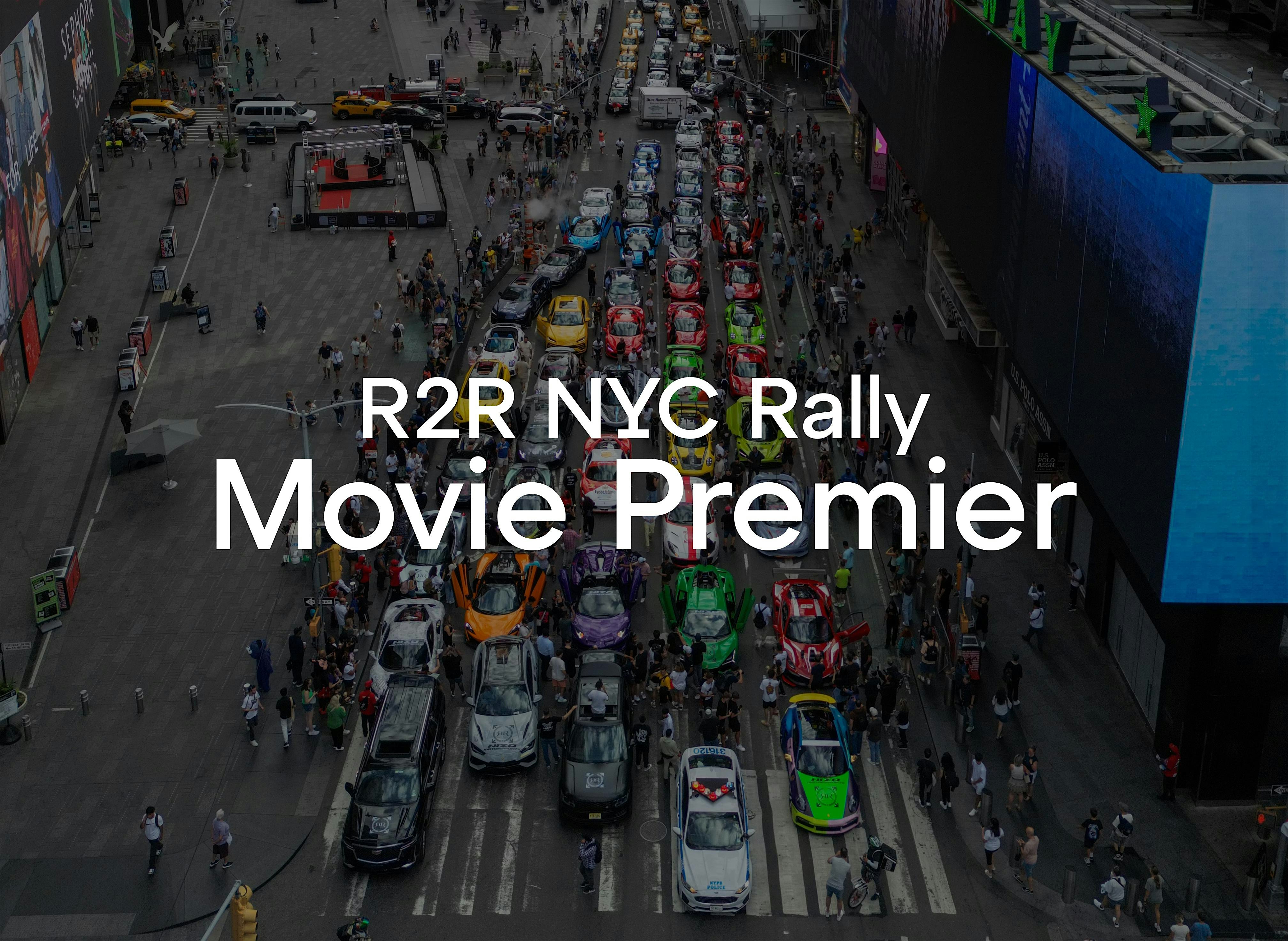 R2R NYC Rally Movie Premier – New York, NY