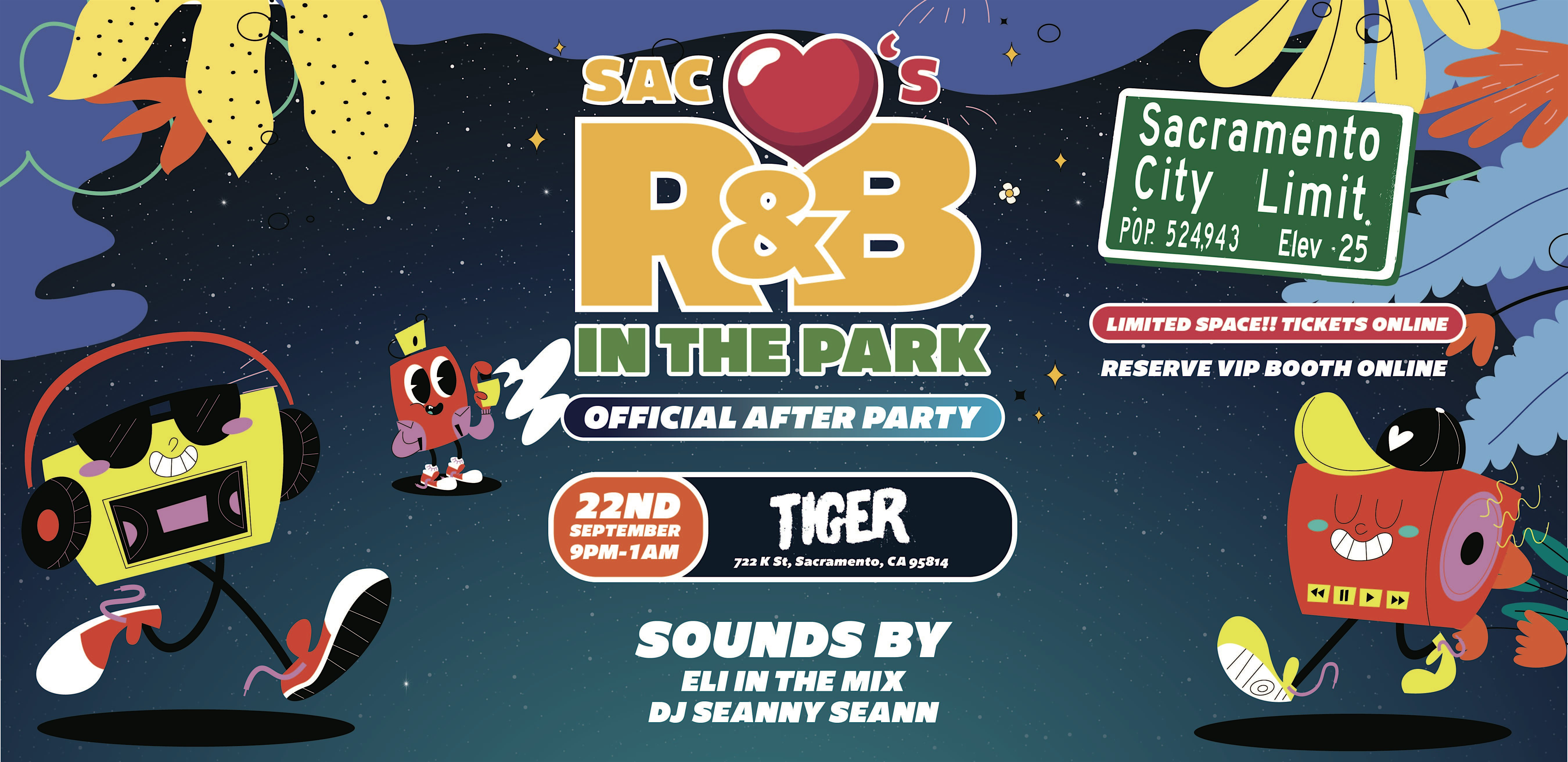 R&B IN THE PARK (OFFICIAL AFTER PARTY) – Sacramento, CA