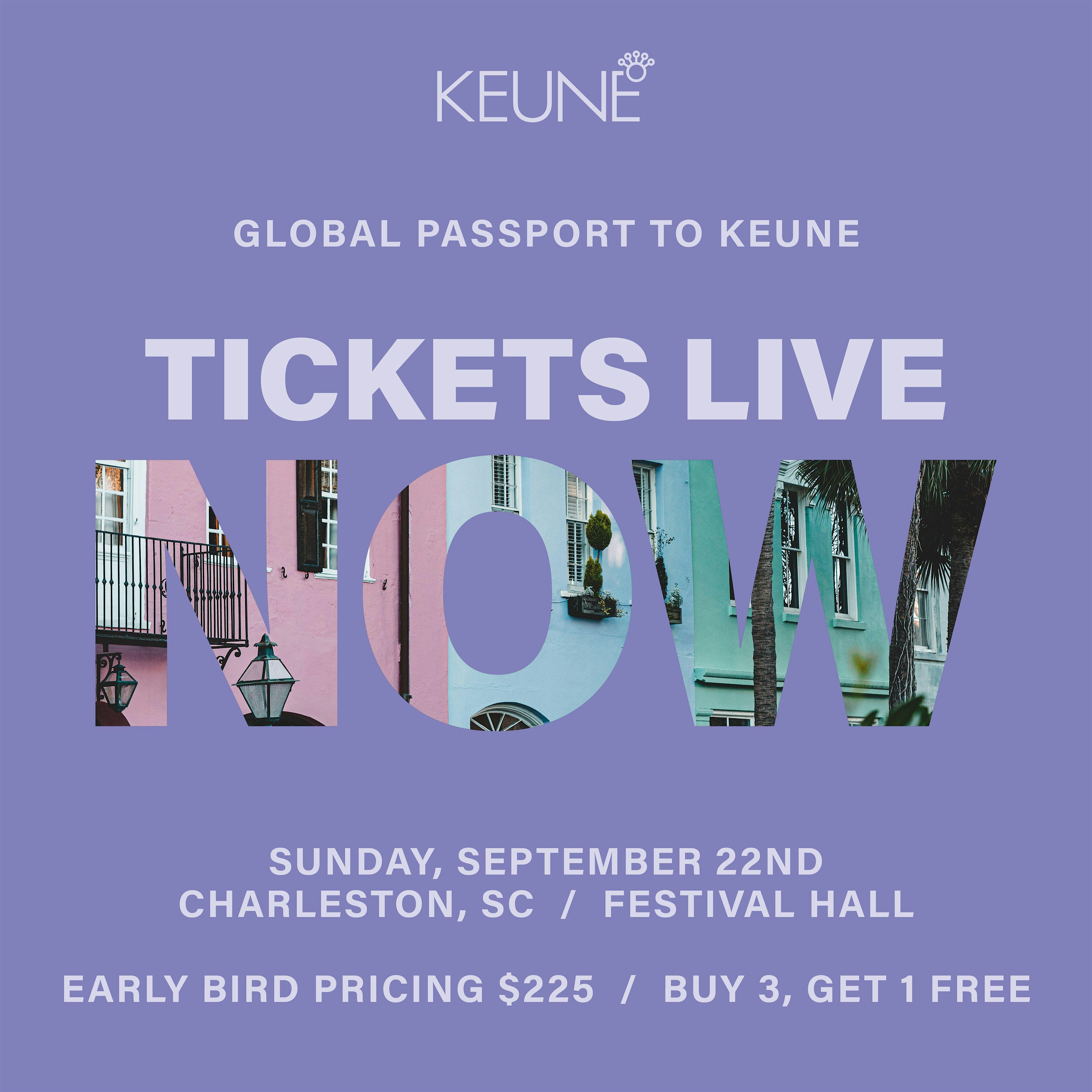 Global Passport to KEUNE – Charleston, SC