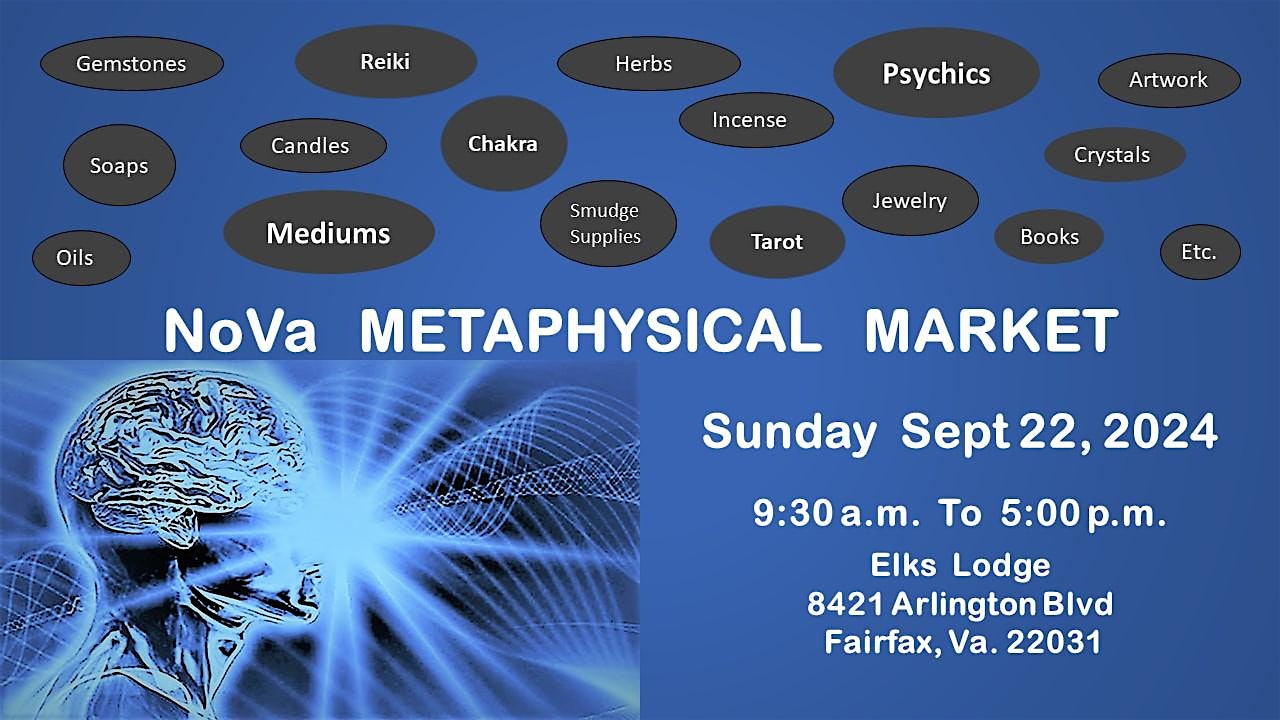 NOVA Metaphysical Market – Fairfax, VA