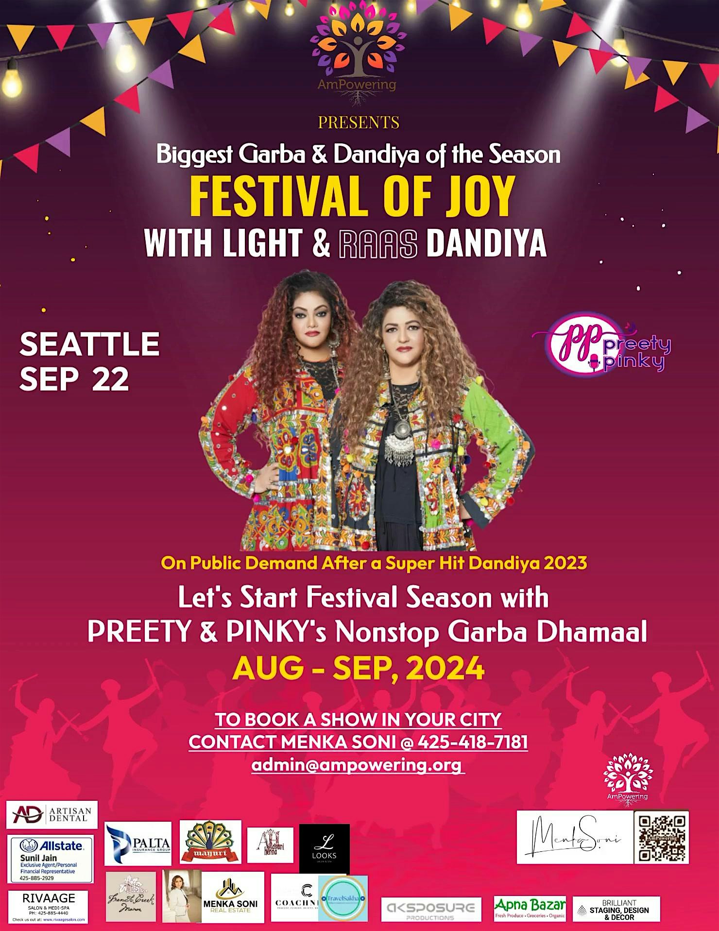 Dandiya with Preety & Pinky – Seattle, WA