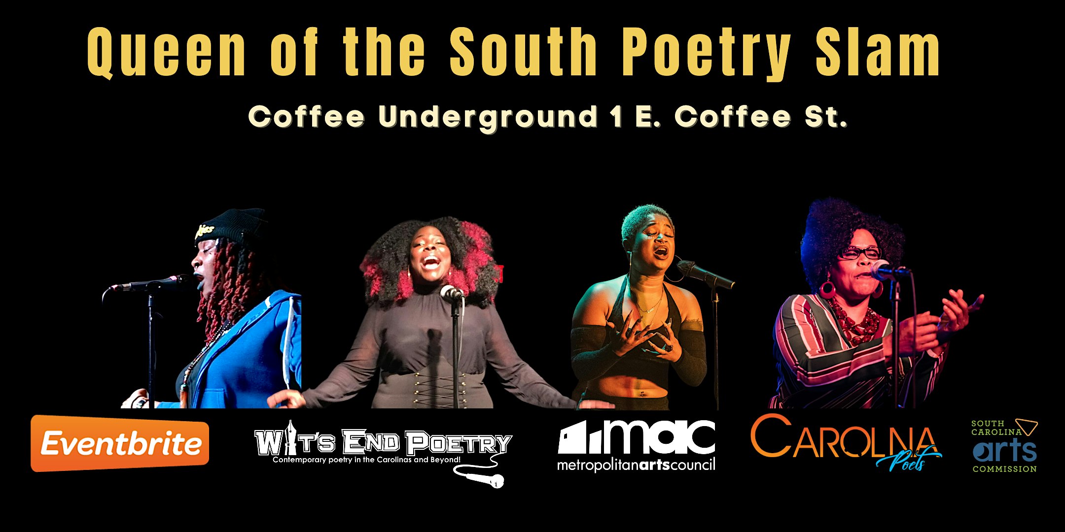 Queen of The South Poetry Slam – Greenville, SC