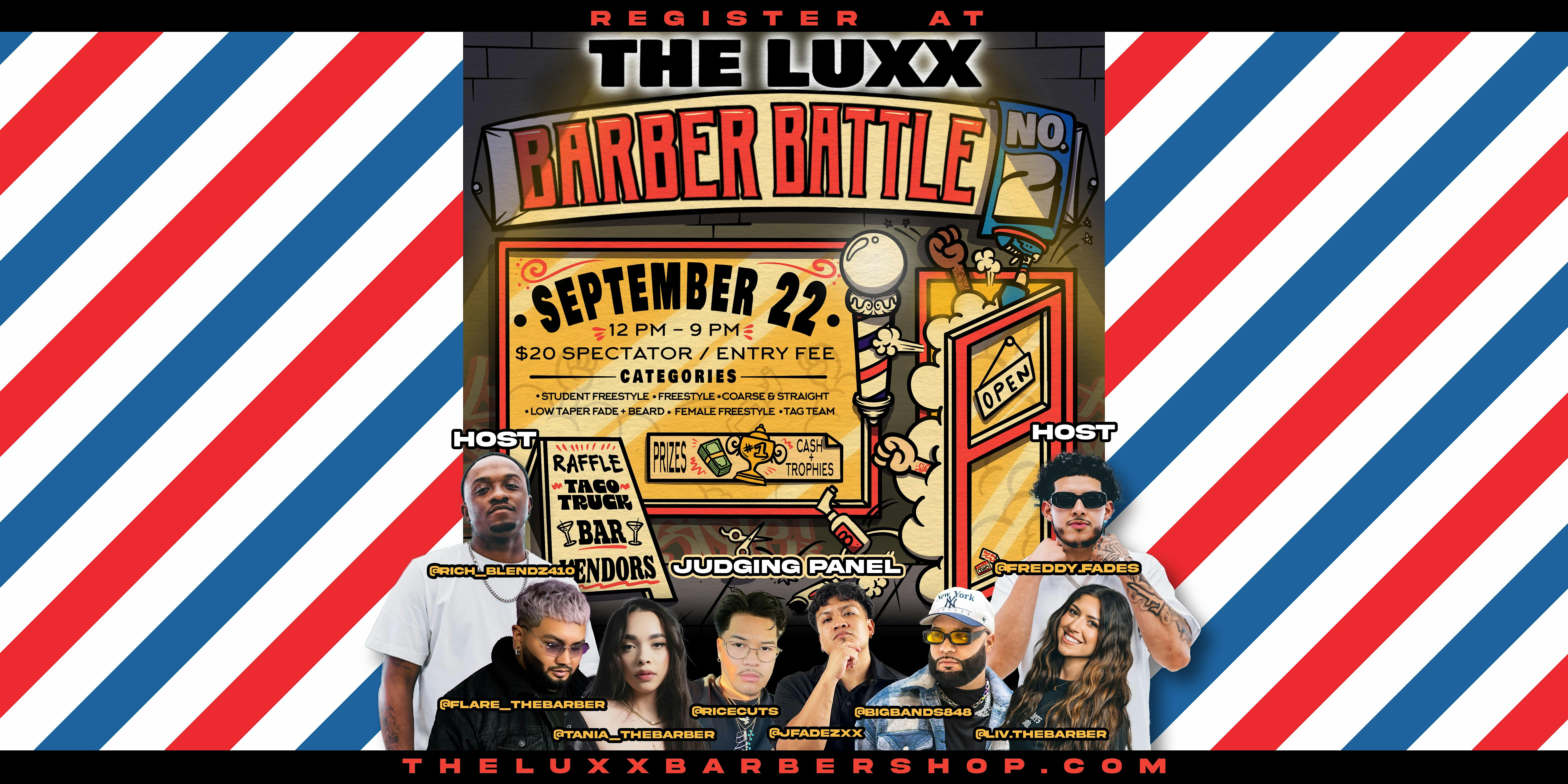 The Luxx Barber Battle N°2 – Murrieta, CA