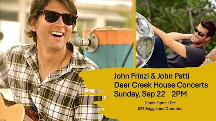 John Frinzi & John Patti – Songwriter Showcase – Reisterstown, MD