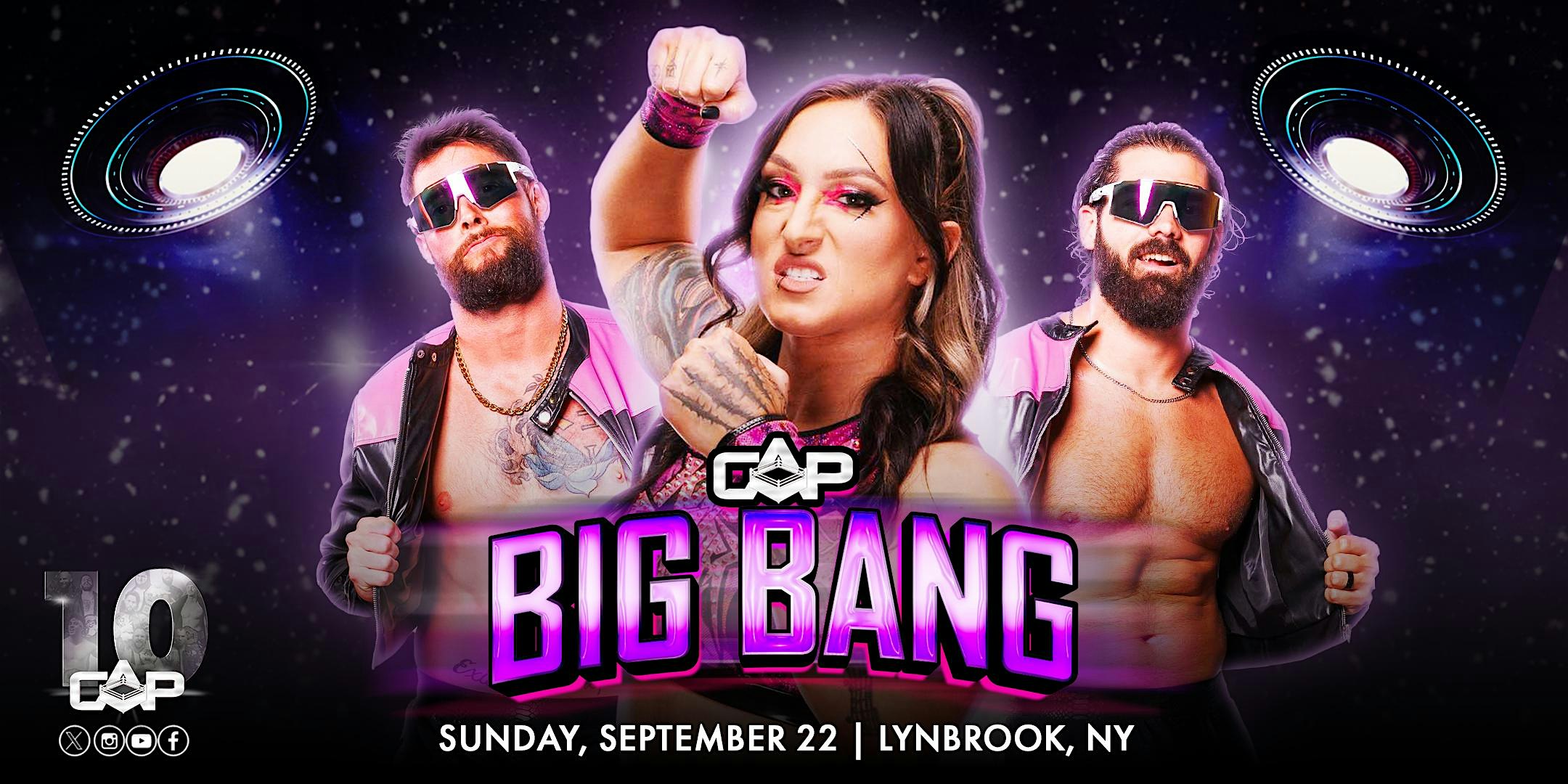 Create A Pro Wrestling Presents: BIG BANG! ft Kris Statlander! – Lynbrook, NY