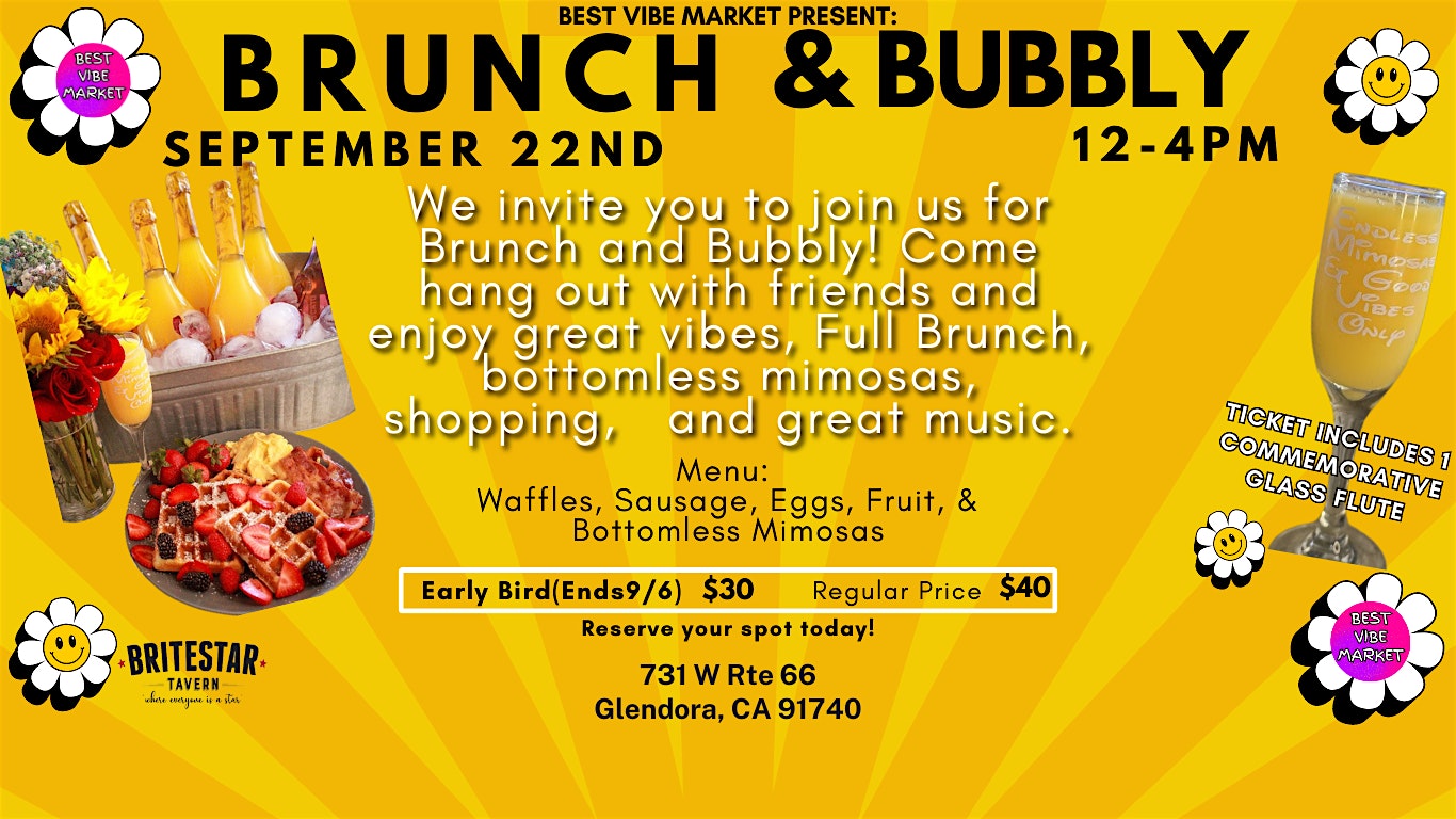 Brunch and Bubbly – Glendora, CA