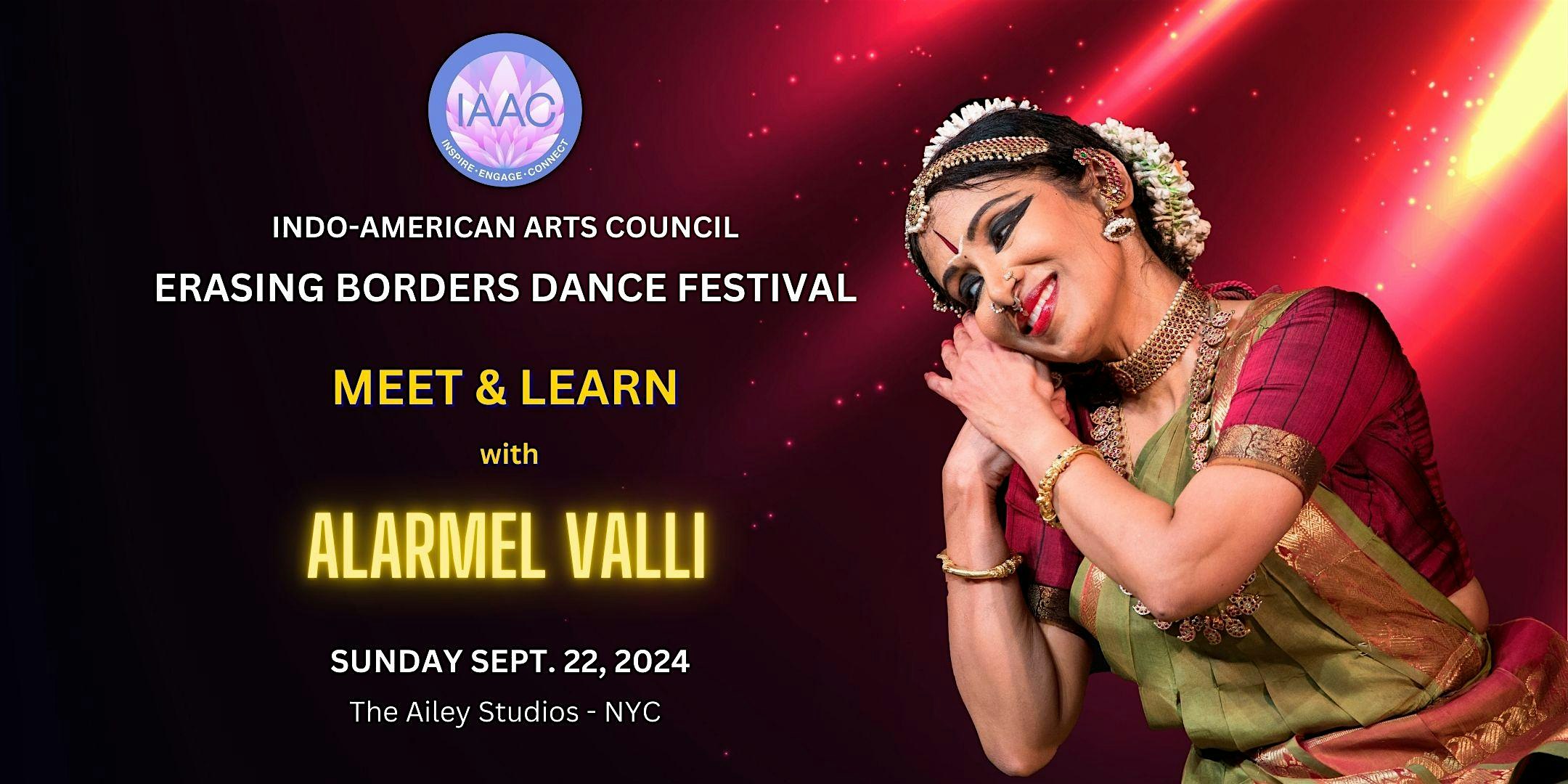 Meet and Learn with Alarmel Valli – New York, NY