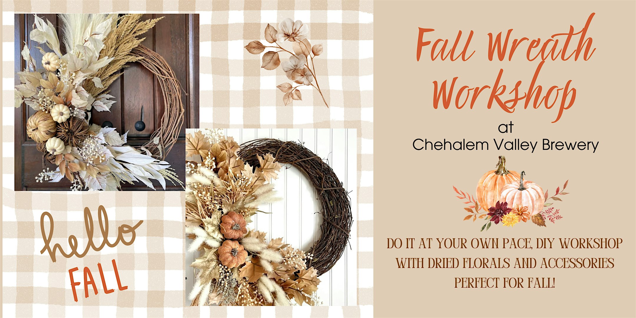 Fall Wreath Workshop – Newberg, OR