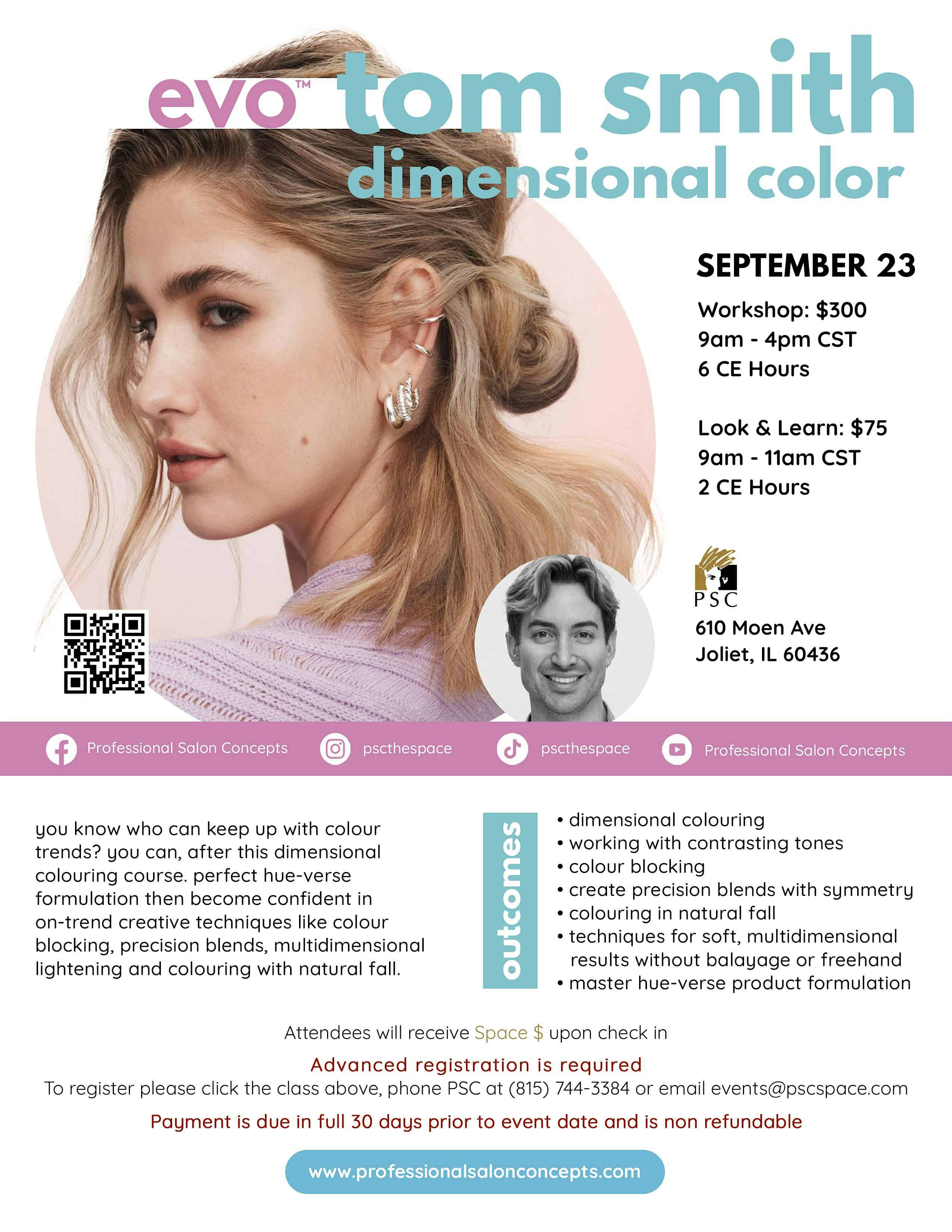 evo Tom Smith Dimensional Color – Look & Learn – Rockdale, IL