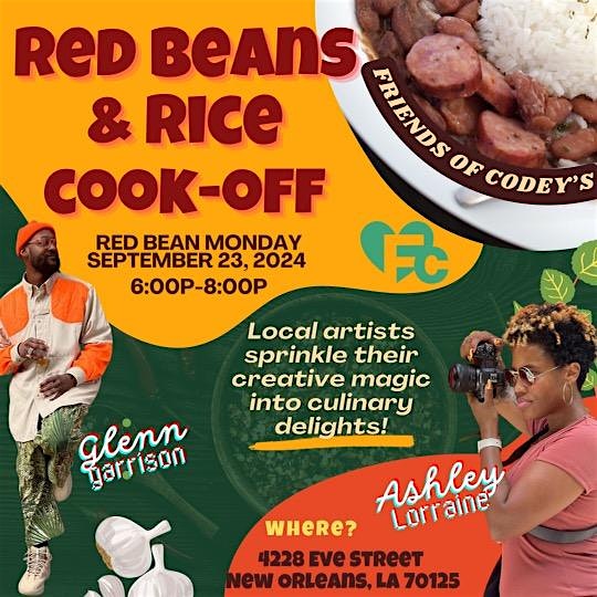 Red Beans & Rice Cook-off by Friends of Codey’s – New Orleans, LA