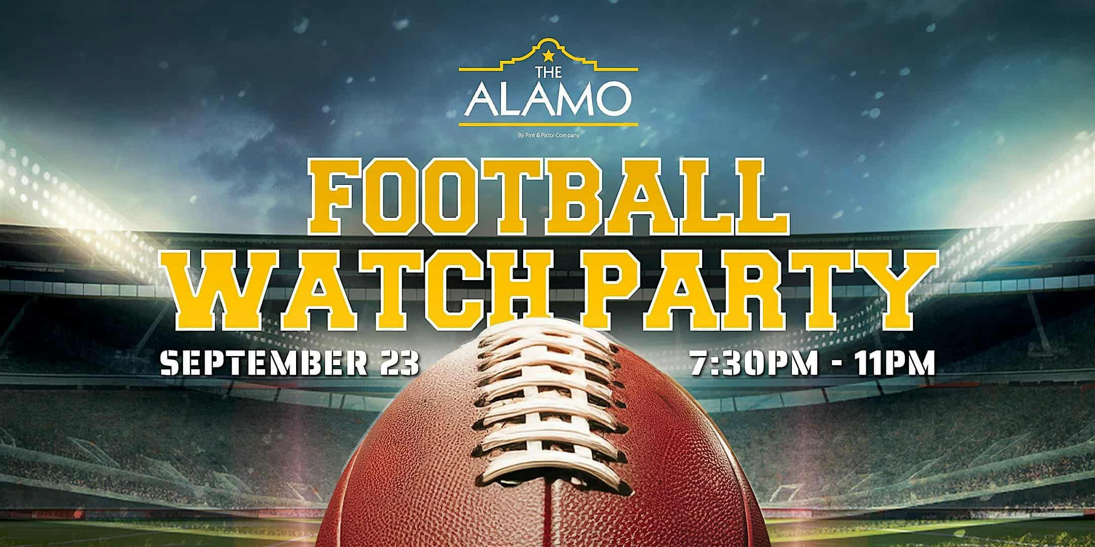 The Alamo NFL Watch Party – Naples, FL