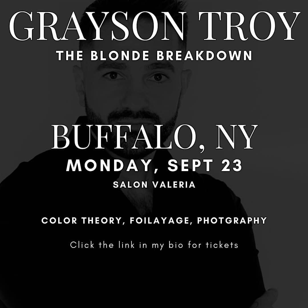 Buffalo, NY – Monday September 23 – The Blonde Breakdown – Clarence Center, NY