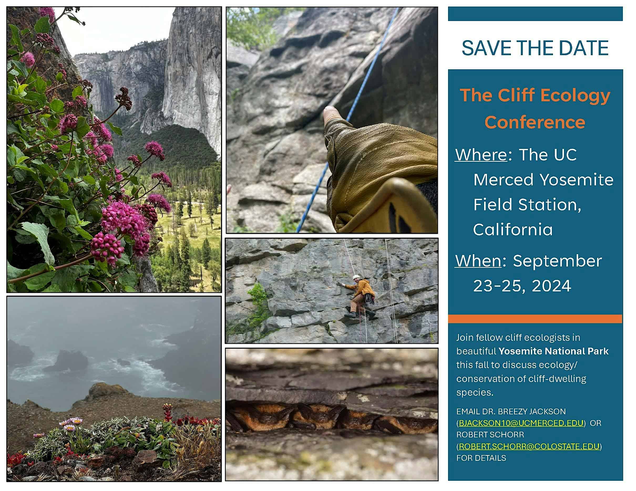 Cliff Ecology Conference – Wawona, CA