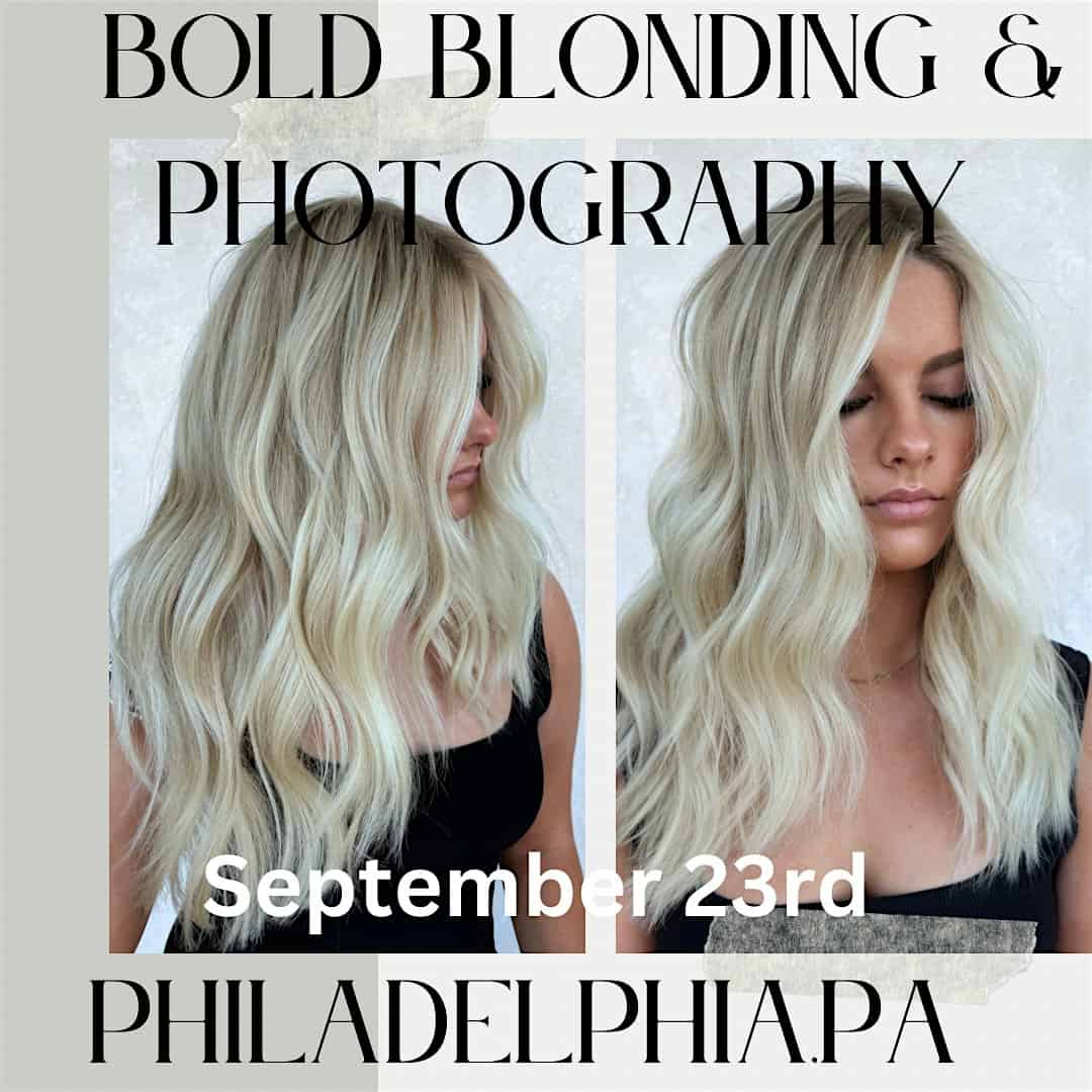 Bold blonding and photography – ,