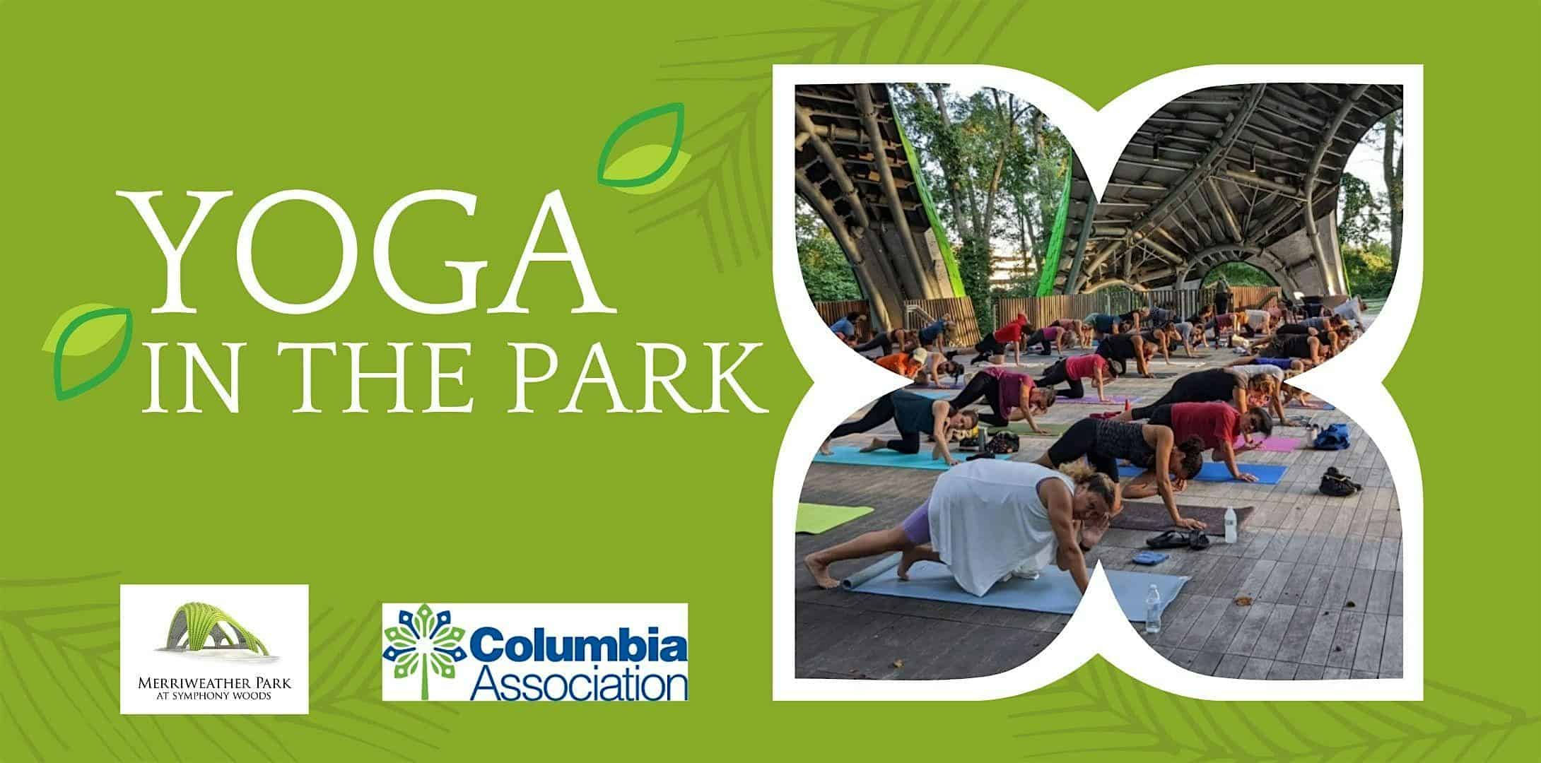 Yoga in the Park – September 23 – Columbia, MD