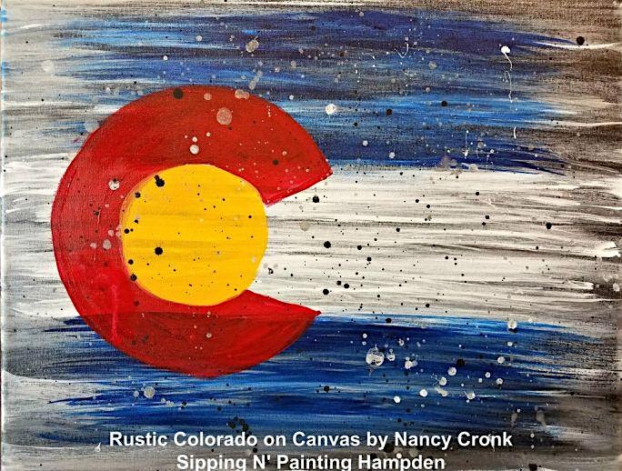 Rustic Colorado Flag Mon. September 23rd 6:30pm $35 – Denver, CO