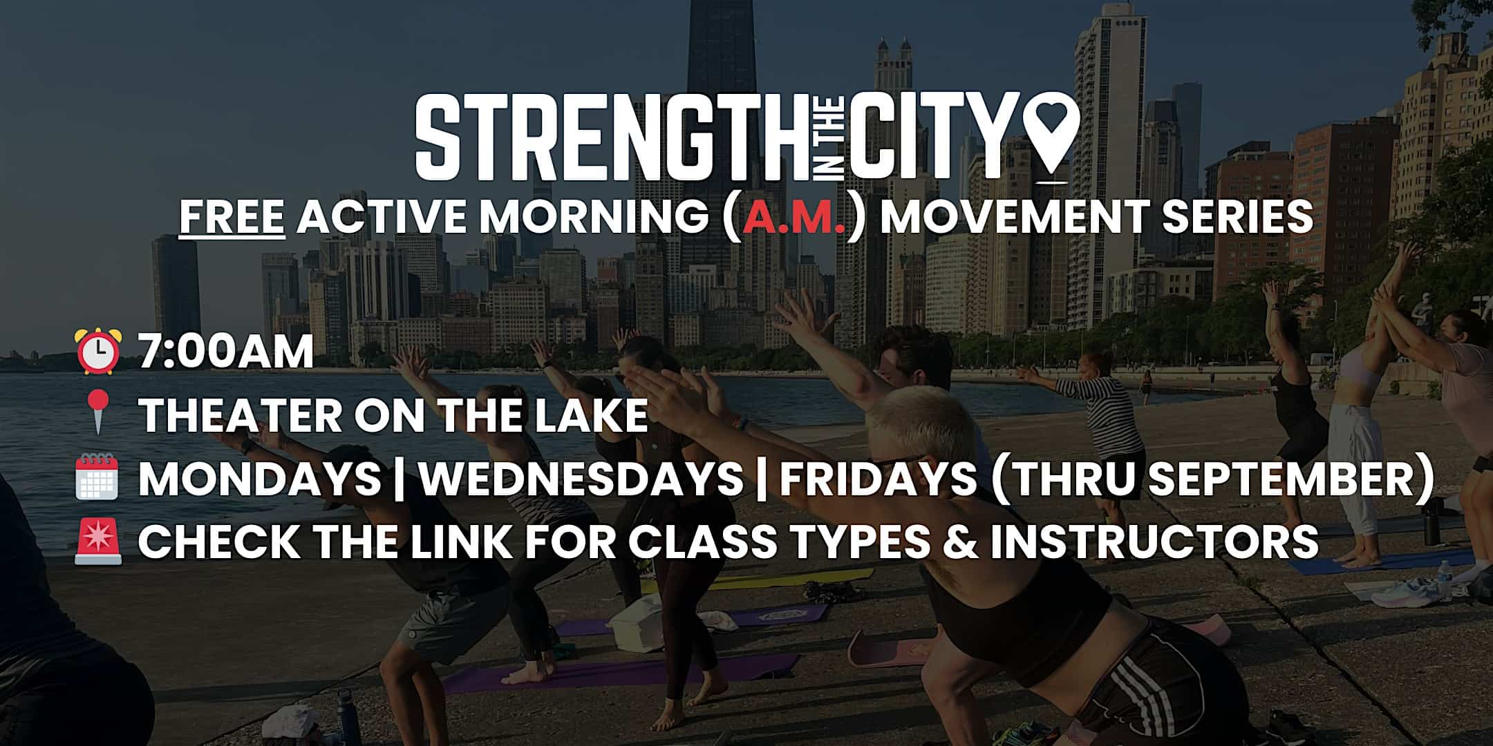 FREE Active Morning (A.M.) Workouts – Chicago, IL