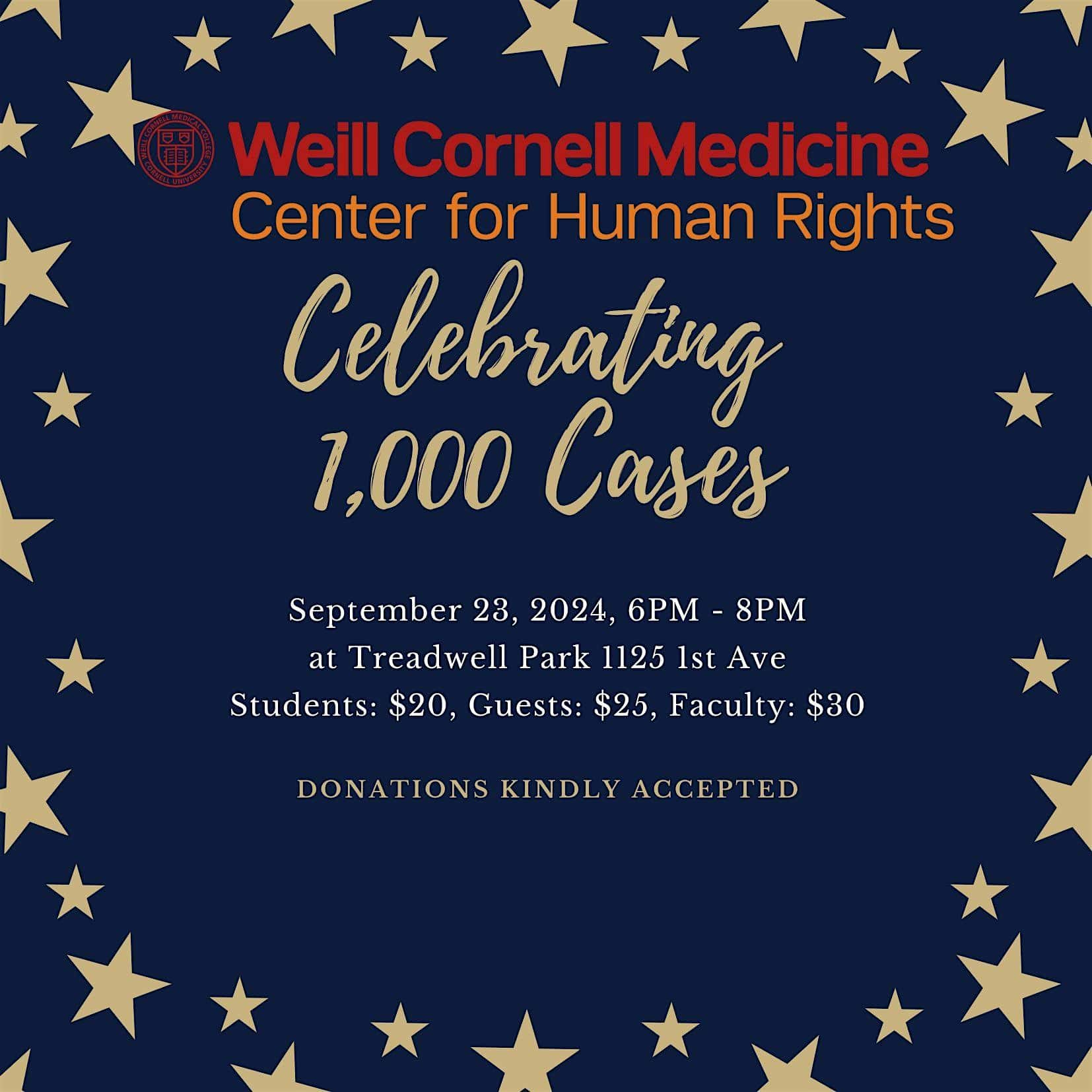 WCCHR Celebrating 1000 Cases – New York, NY