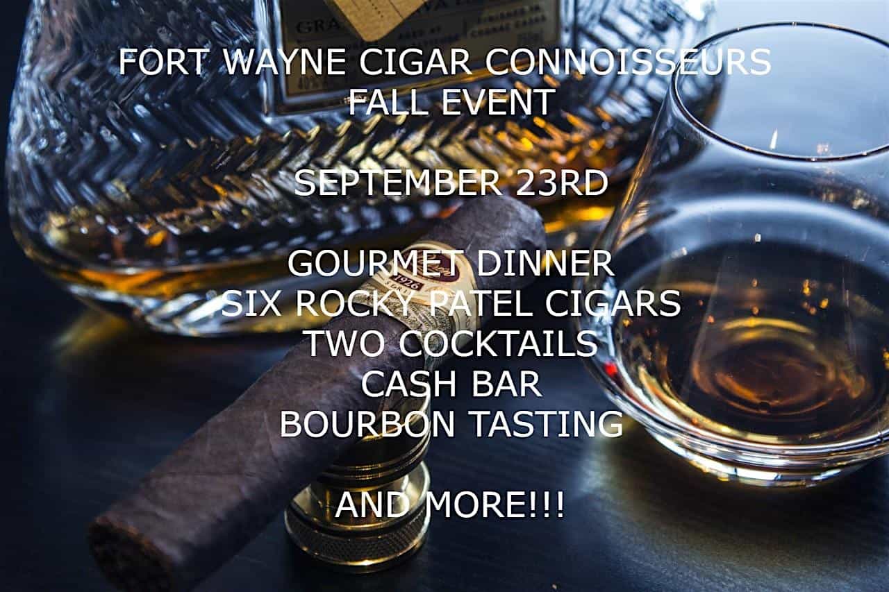 Fort Wayne Cigar Connoisseurs Dinner at Club Soda – Fort Wayne, IN