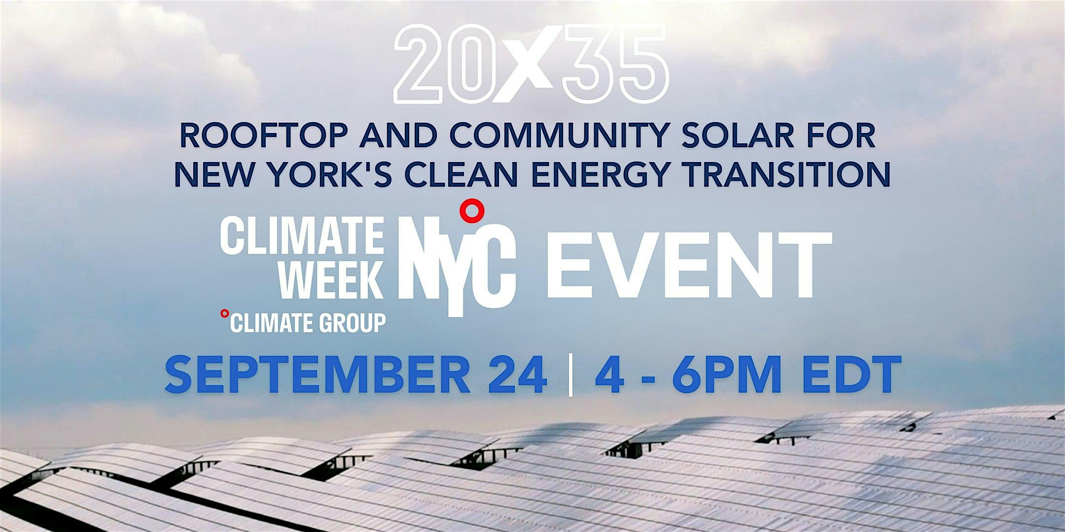 Rooftop and Community Solar for New York’s Clean Energy Transition – Queens, NY