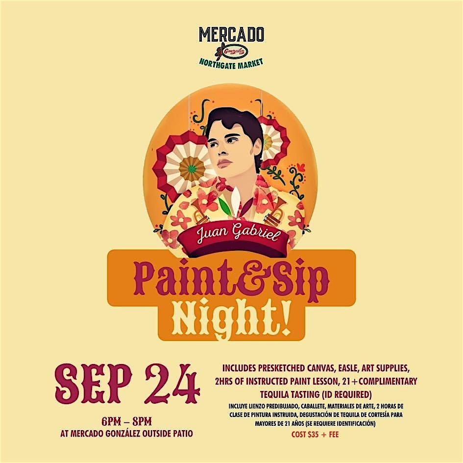 Juan Gabriel Paint & Sip! – Costa Mesa, CA