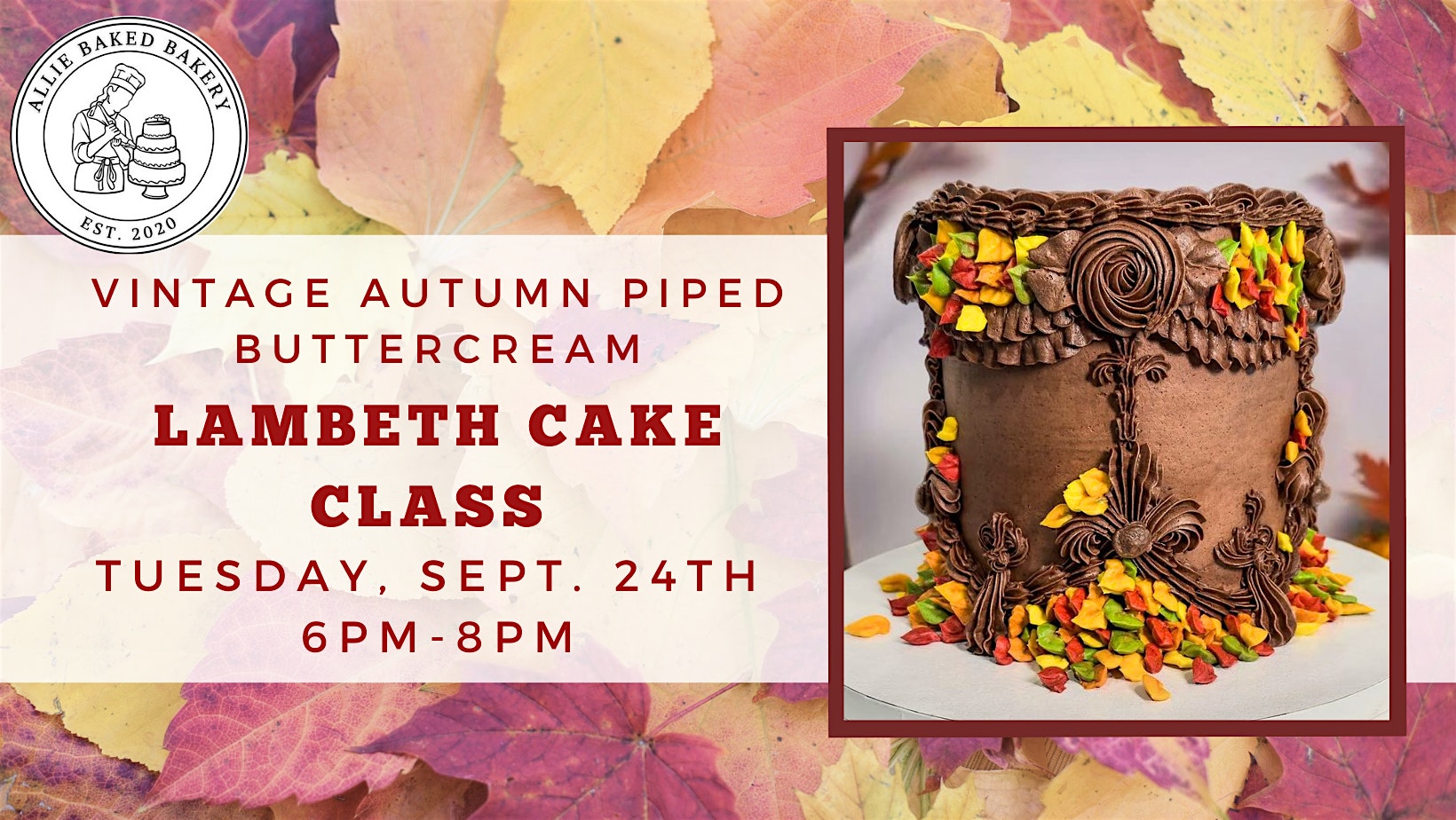 Autumn Vintage Lambeth Cake Decorating Class – Shelbyville, KY