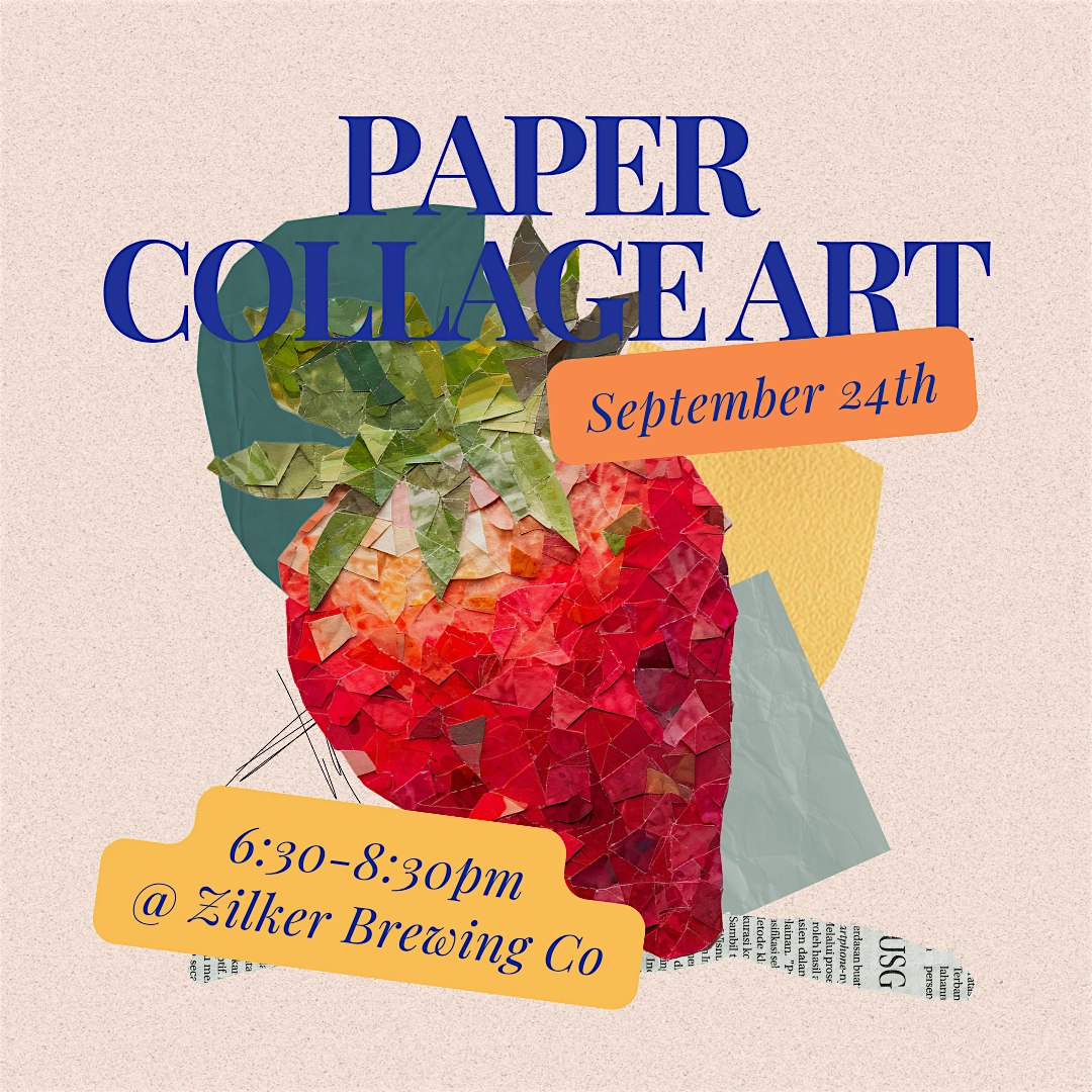 Paper Collage Art – Austin, TX